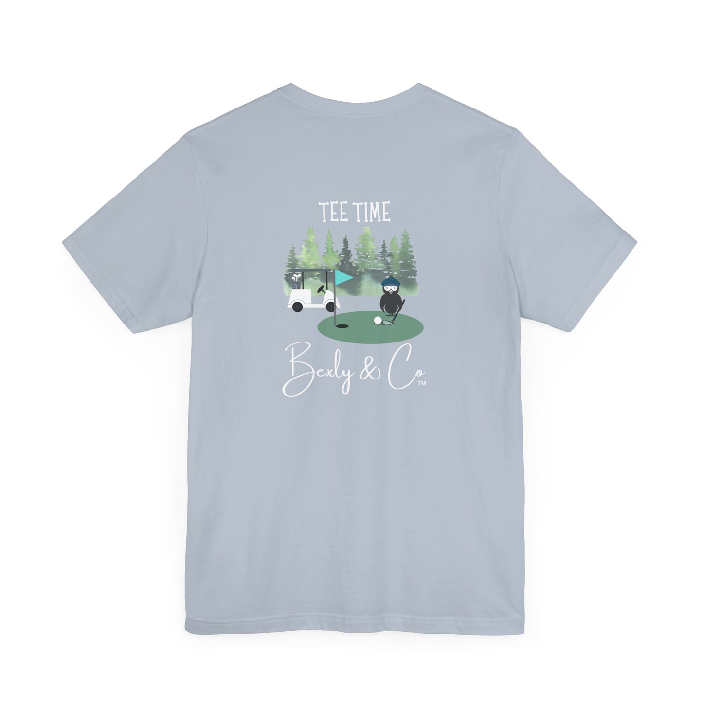 Tee Time Unisex Golf T-Shirt - Perfect for Golf Lovers & Outdoor Enthusiasts