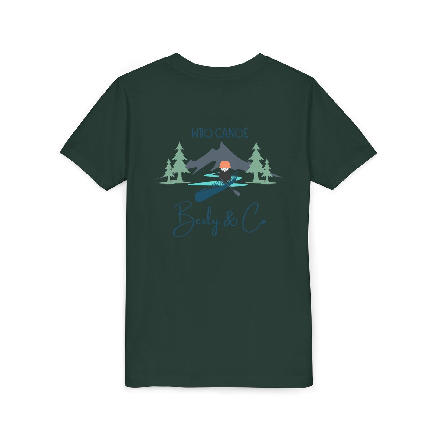 Adventurous Youth Short Sleeve Tee - 'Who Canoe' Graphic