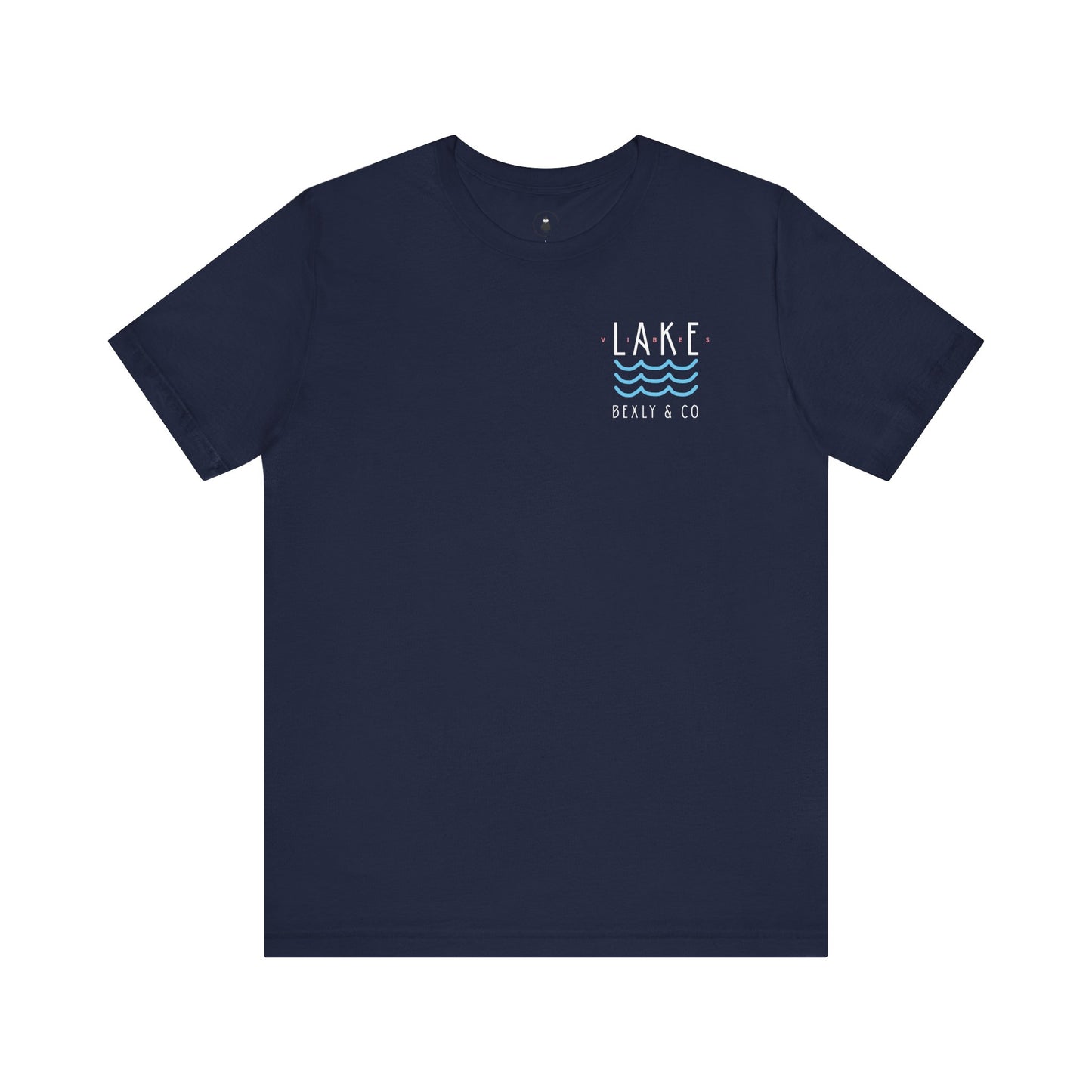Lake Waves Unisex Tee - Perfect for Lake Days, Casual Outfits, Gifts, Summer Vacations, Coastal Vibes