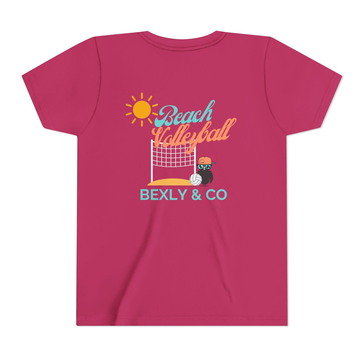 Beach Volleyball Youth Tee - Fun Summer Style