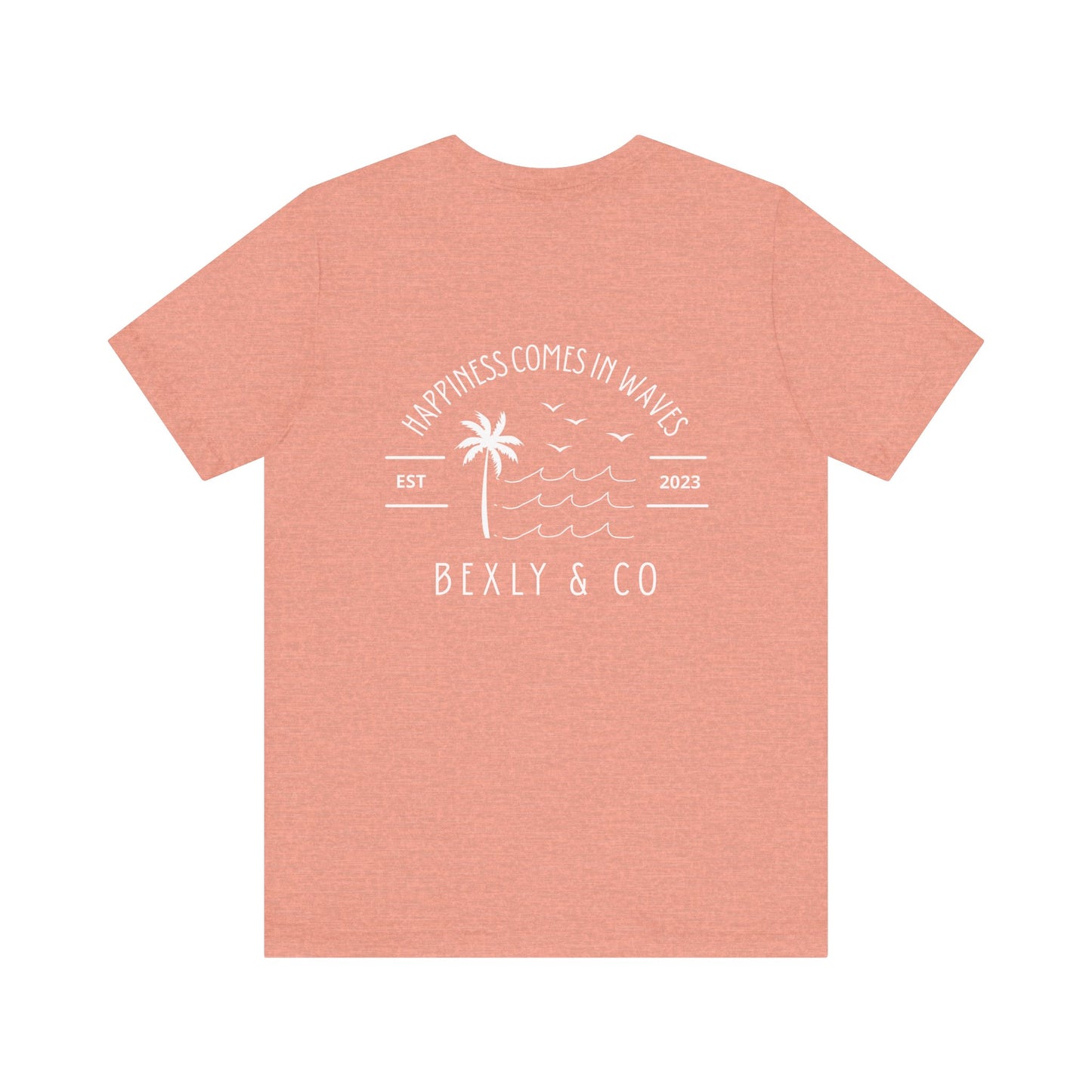 Beach Vibes Unisex Tee, Summer Shirt, Ocean Lover Gift, Casual T-Shirt, Vacation Tee, Beach Day Wear, Happy Days T-Shirt