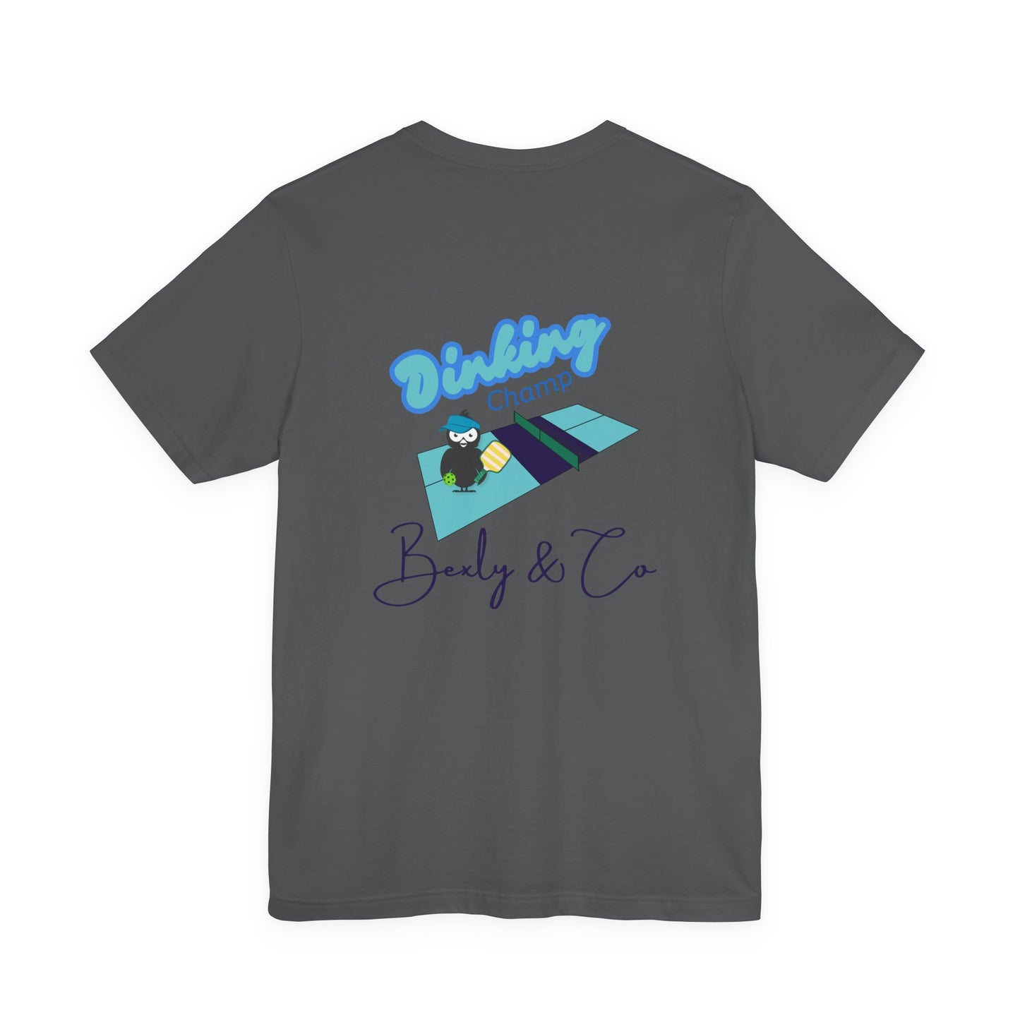Funny Unisex Tee - 'Dinking Champ' for Game Lovers