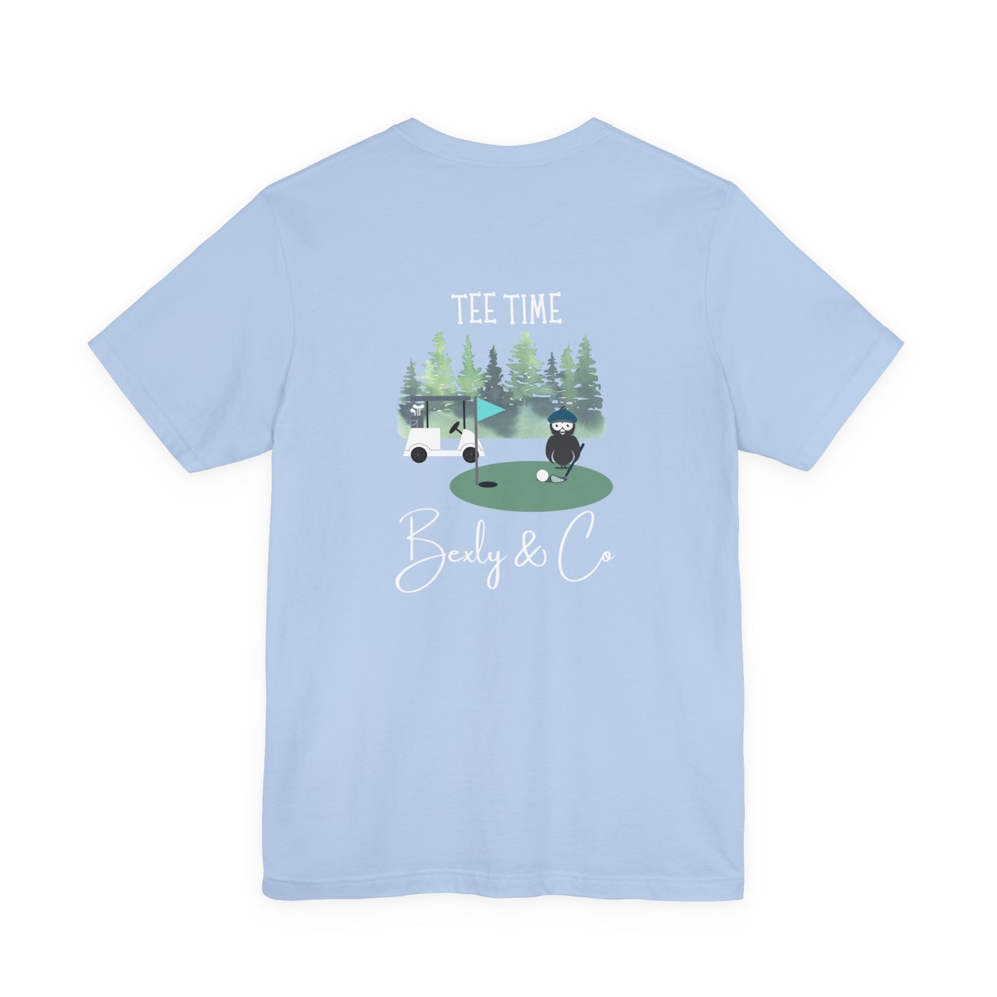 Tee Time Unisex Golf T-Shirt - Perfect for Golf Lovers & Outdoor Enthusiasts