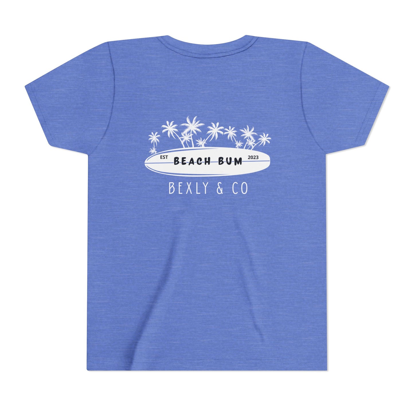 Beach Bum Youth Tee - Perfect for Summer Days, Vacations, and Beach Parties, Kids Casual Wear, Birthday Gift, Summer Vacation