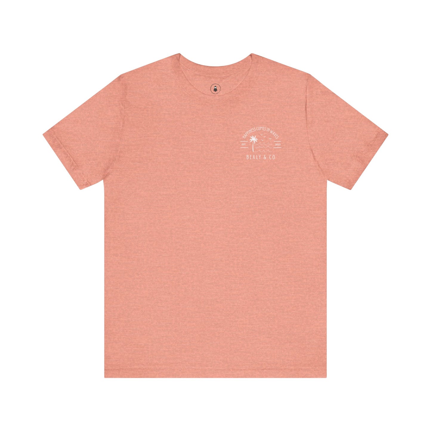 Beach Vibes Unisex Tee, Summer Shirt, Ocean Lover Gift, Casual T-Shirt, Vacation Tee, Beach Day Wear, Happy Days T-Shirt