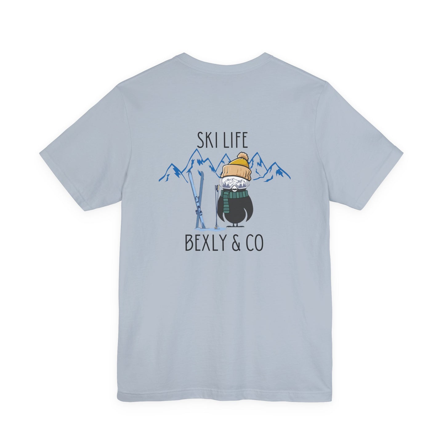 Ski Life Unisex Tee - Perfect for Winter Adventures and Ski Enthusiasts
