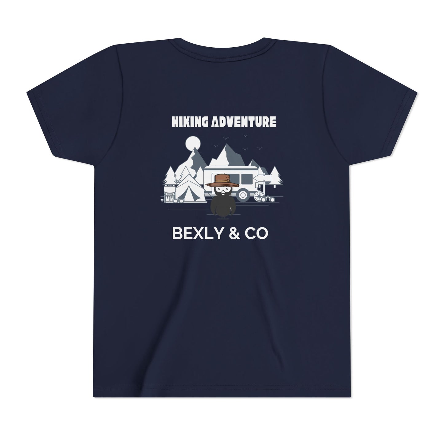 Hiking Adventure Youth Short Sleeve Tee - Fun Outdoor Vibes for Young Explorers