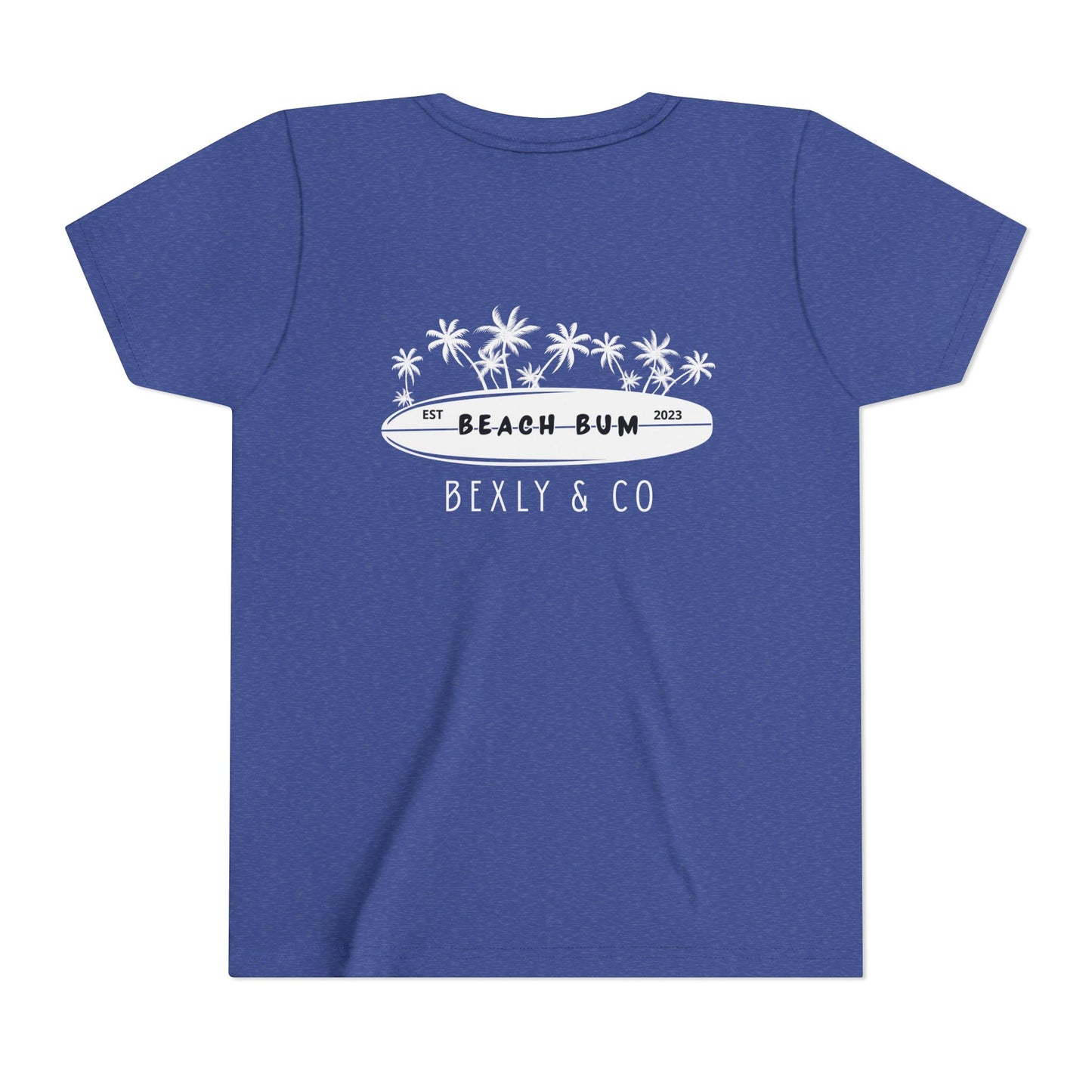Beach Bum Youth Tee - Perfect for Summer Days, Vacations, and Beach Parties, Kids Casual Wear, Birthday Gift, Summer Vacation