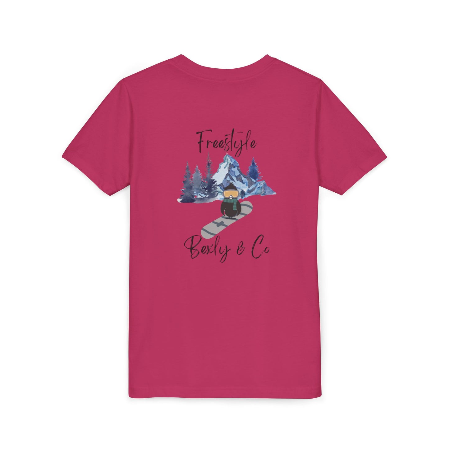 Freestyle Youth Short Sleeve Tee - Adventure Vibe for Young Explorers