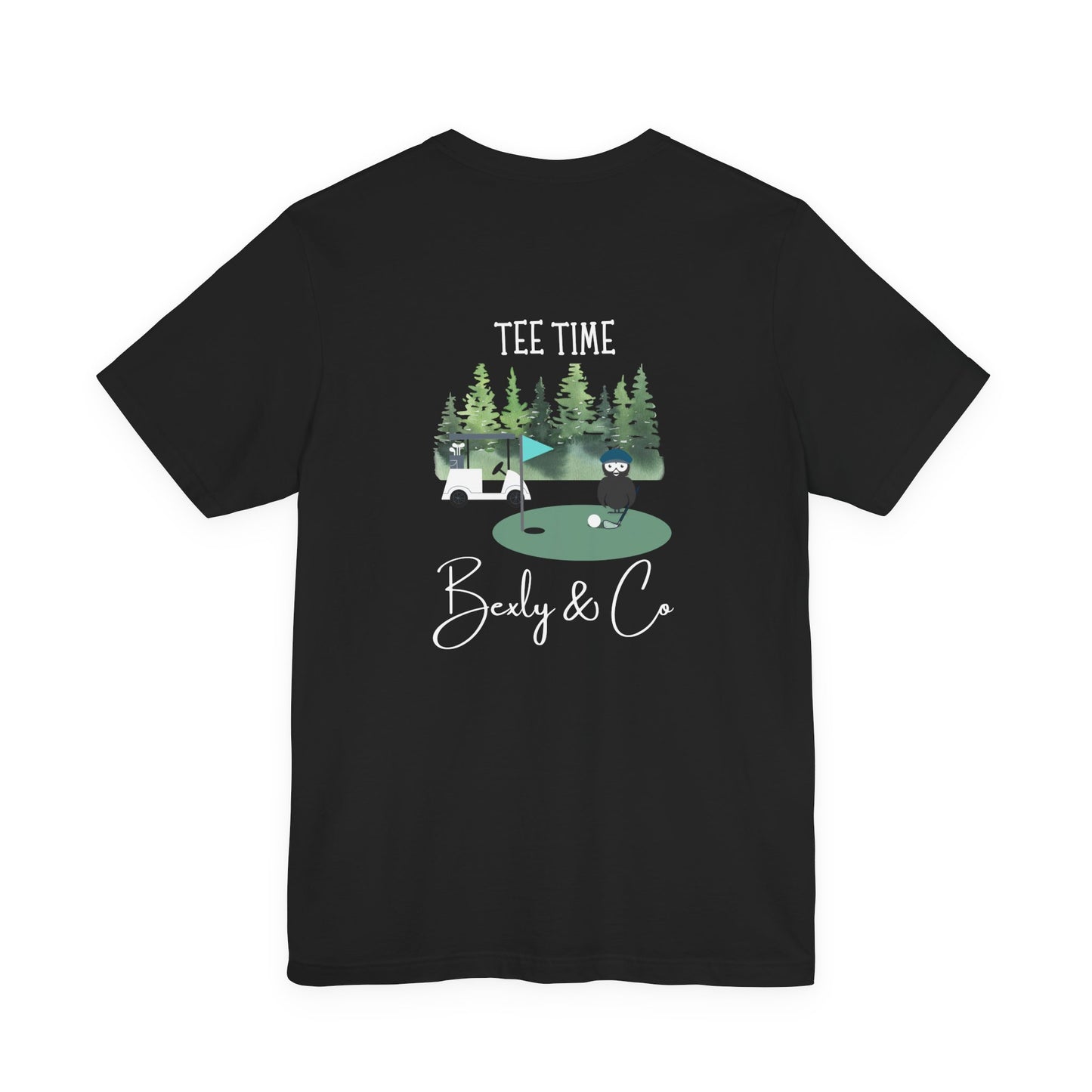 Tee Time Unisex Golf T-Shirt - Perfect for Golf Lovers & Outdoor Enthusiasts
