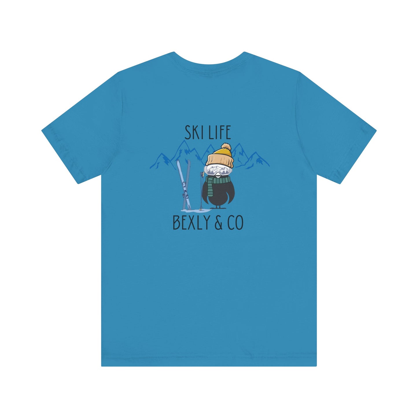 Ski Life Unisex Tee - Perfect for Winter Adventures and Ski Enthusiasts
