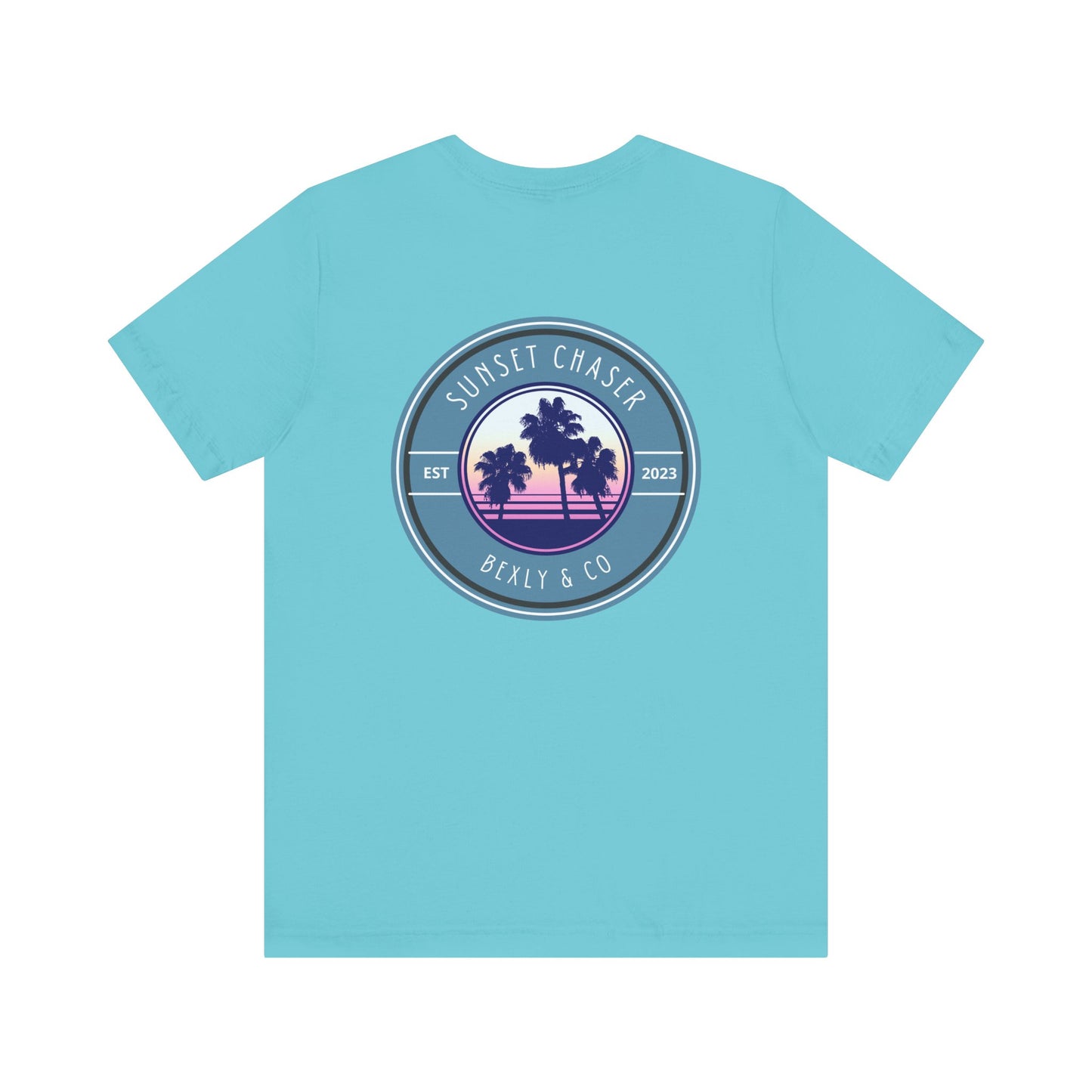 Sunset Chaser Beach Tee, Unisex T-Shirt, Summer Vibe Shirt, Beach Lover Gift, Vacation Wear, Casual Outfit