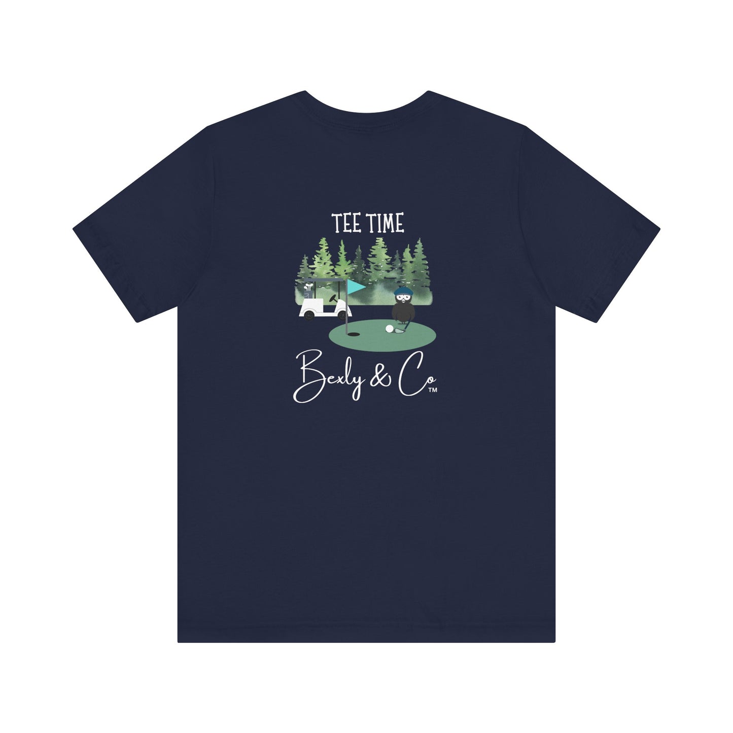 Tee Time Unisex Golf T-Shirt - Perfect for Golf Lovers & Outdoor Enthusiasts