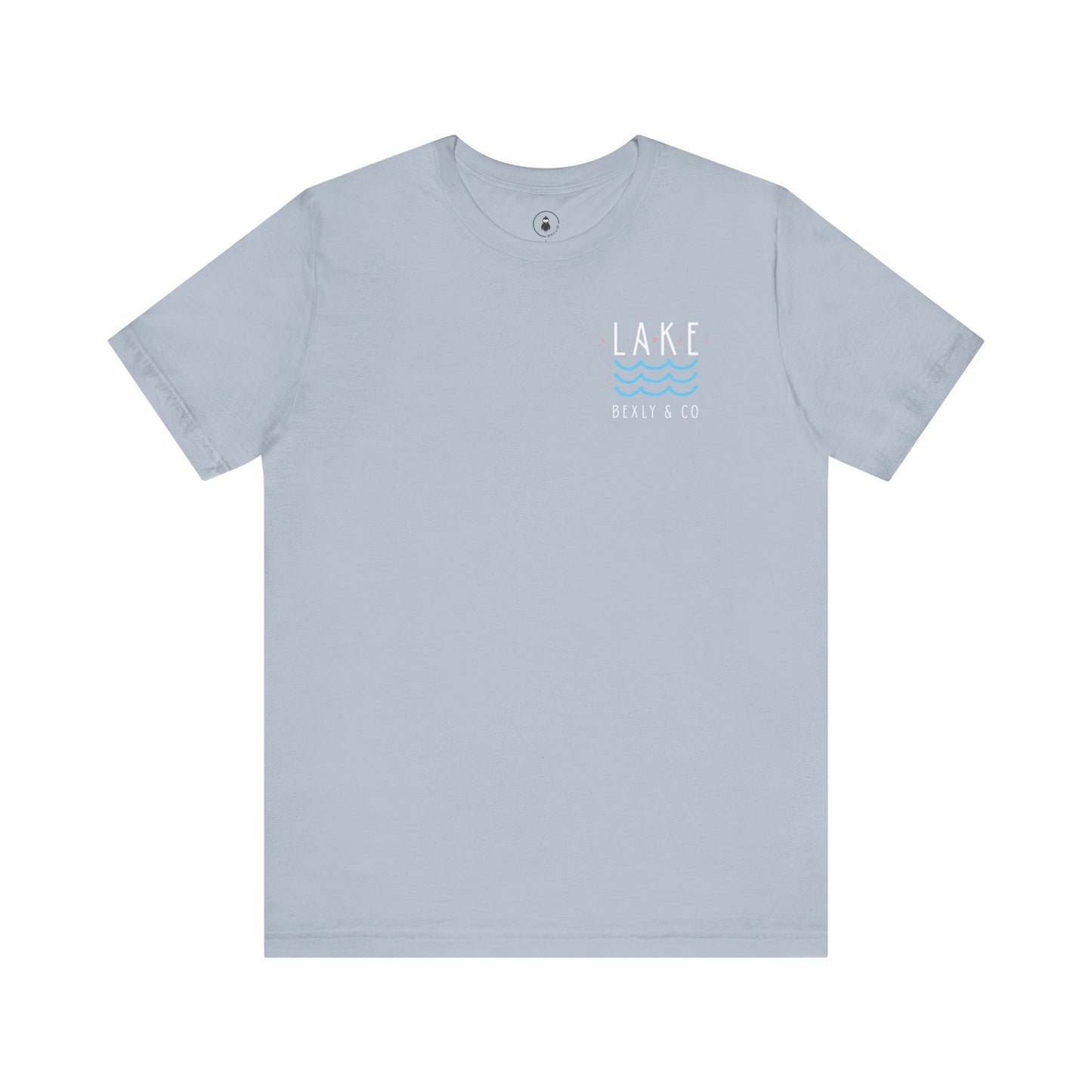 Lake Waves Unisex Tee - Perfect for Lake Days, Casual Outfits, Gifts, Summer Vacations, Coastal Vibes
