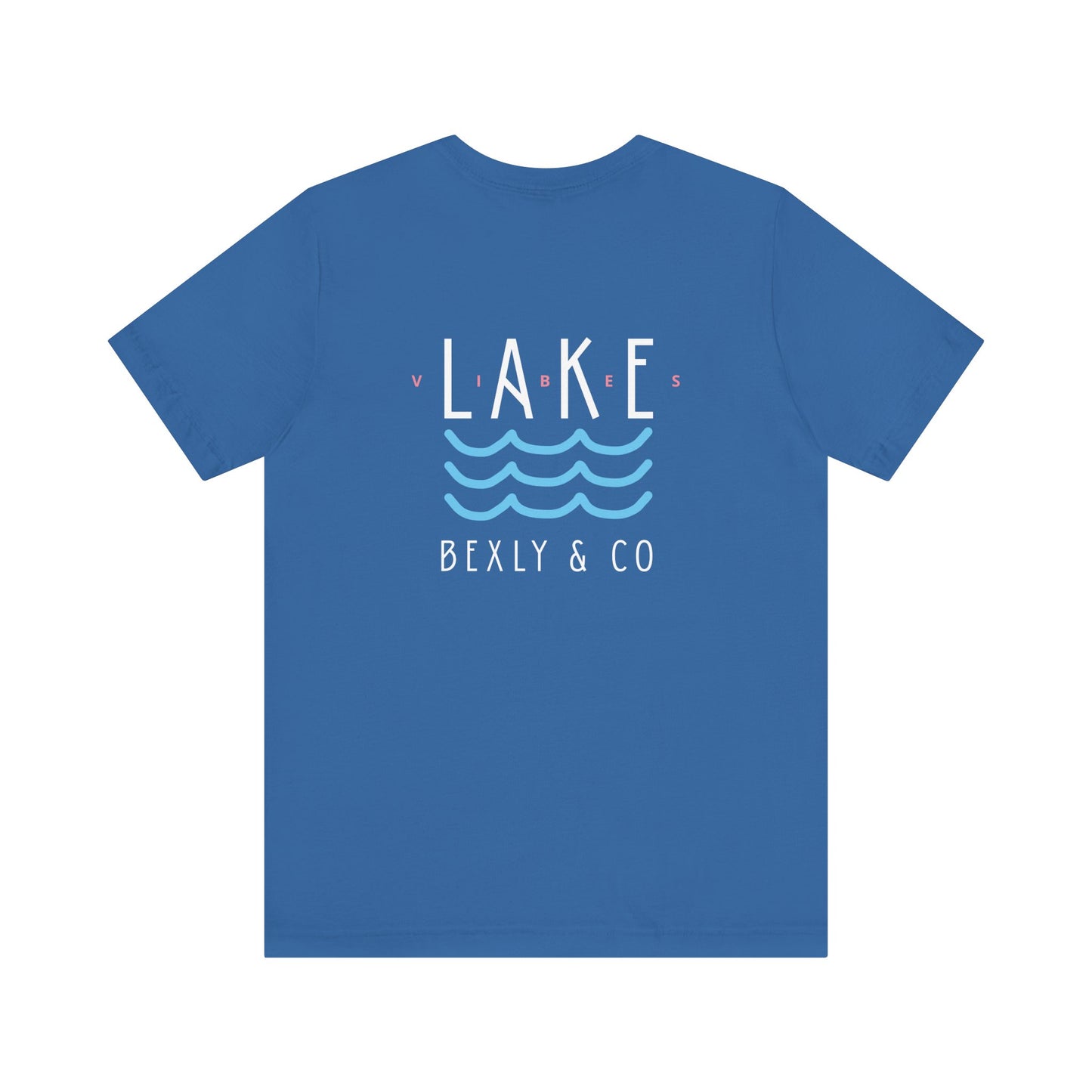 Lake Waves Unisex Tee - Perfect for Lake Days, Casual Outfits, Gifts, Summer Vacations, Coastal Vibes