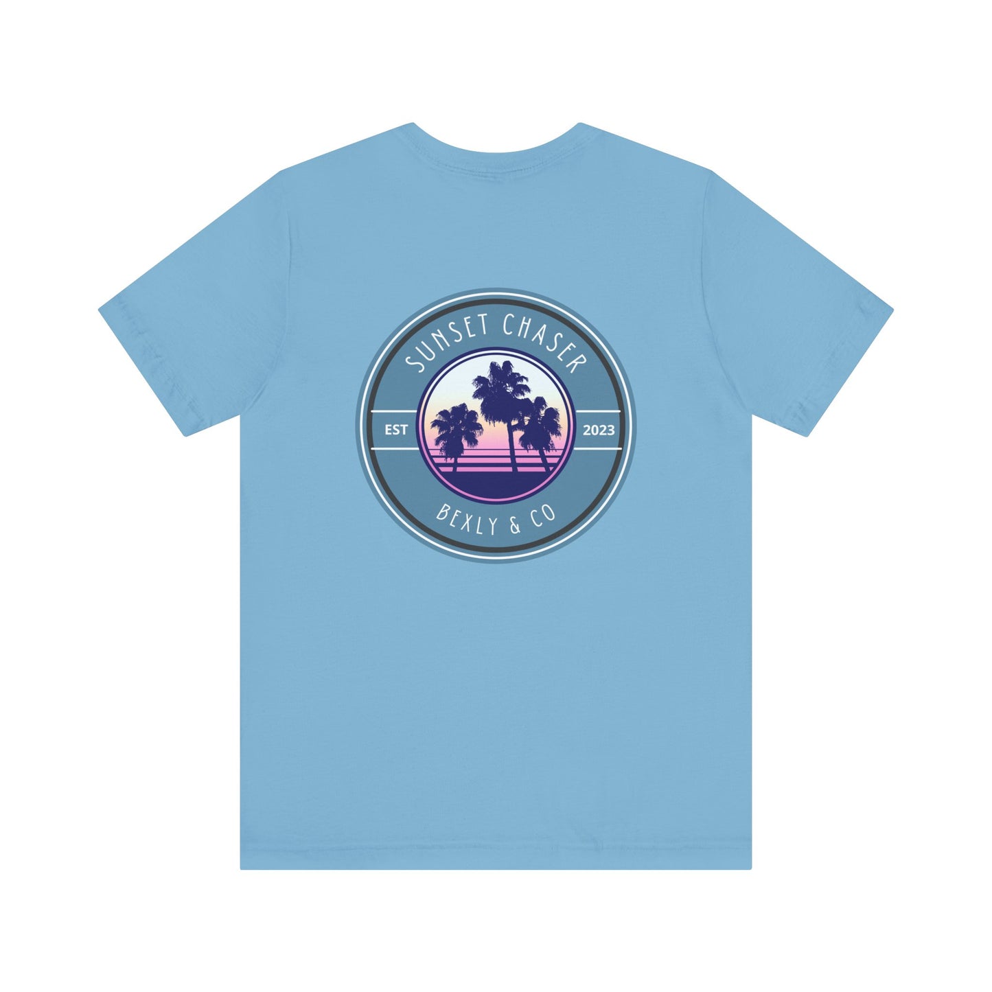 Sunset Chaser Beach Tee, Unisex T-Shirt, Summer Vibe Shirt, Beach Lover Gift, Vacation Wear, Casual Outfit