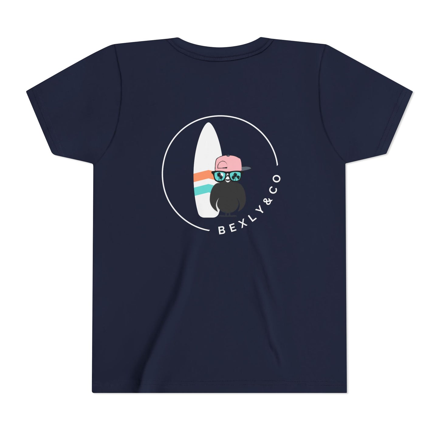 Trendy Surfer Youth Short Sleeve Tee – Perfect for Summer Fun!