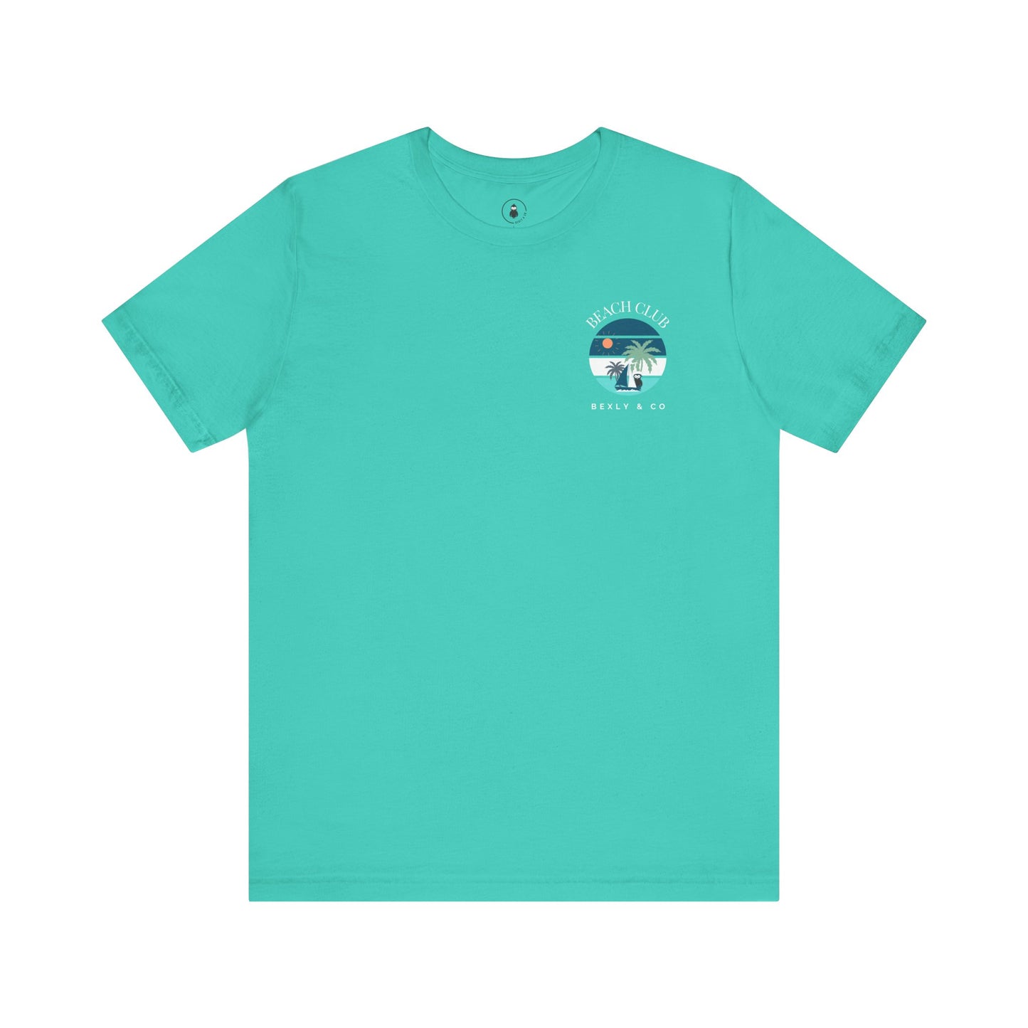 Beach Club Graphic Tee | Summer Vibe T-Shirt, Unisex Casual Wear, Perfect for Beach Days, Gift for Vacation Lovers, Palm Tree Design