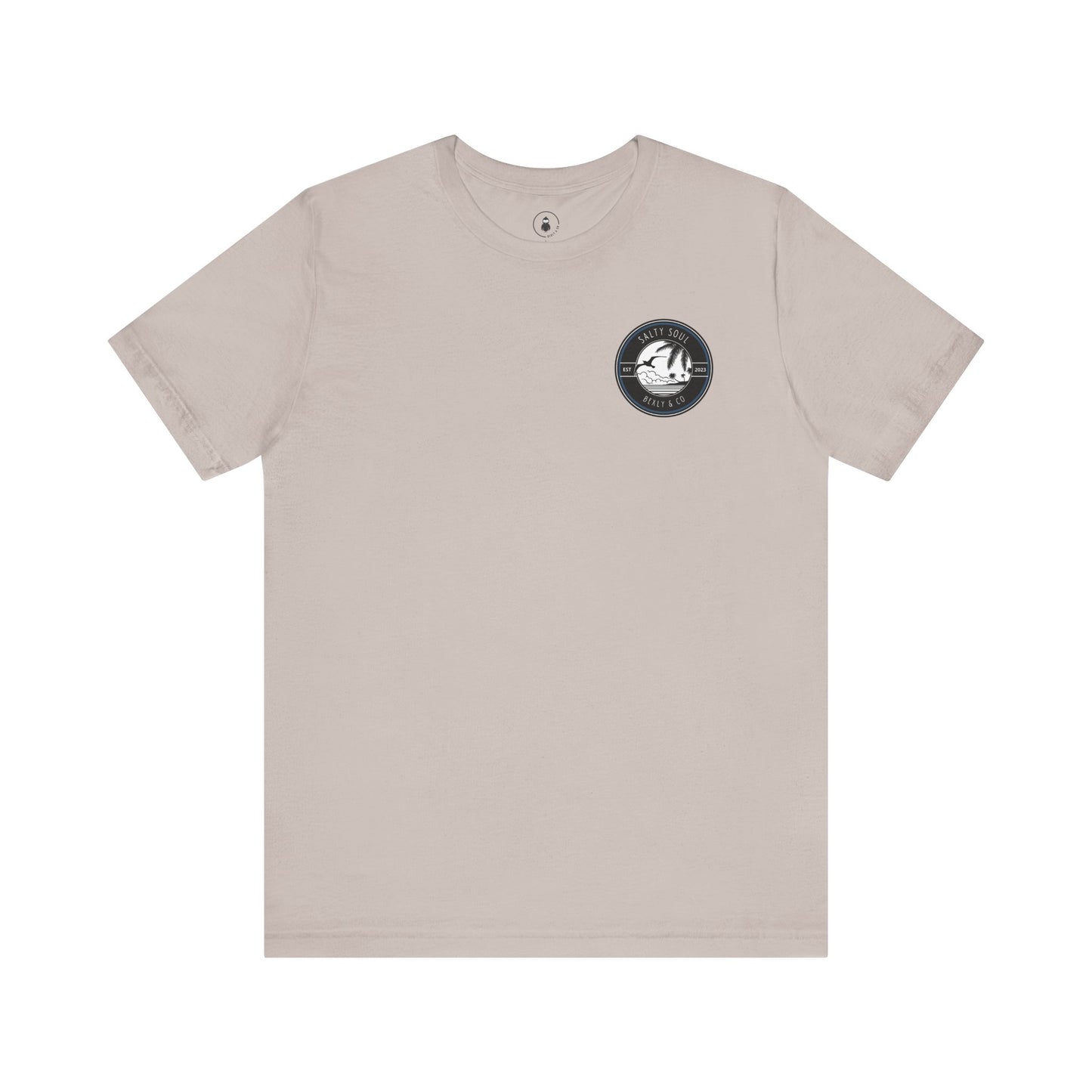 Salty Soul Unisex Tee - Beach Vibes, Summer Casual Wear, Great for Surfing, Gifts for Ocean Lovers, Relaxed Fit