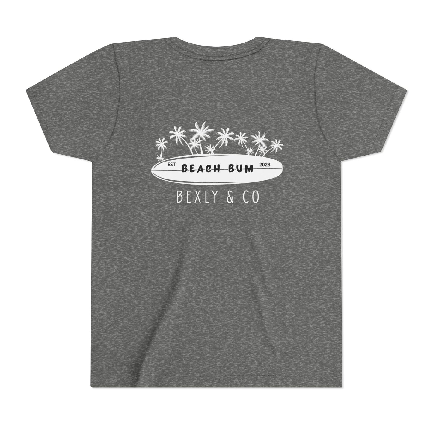 Beach Bum Youth Tee - Perfect for Summer Days, Vacations, and Beach Parties, Kids Casual Wear, Birthday Gift, Summer Vacation