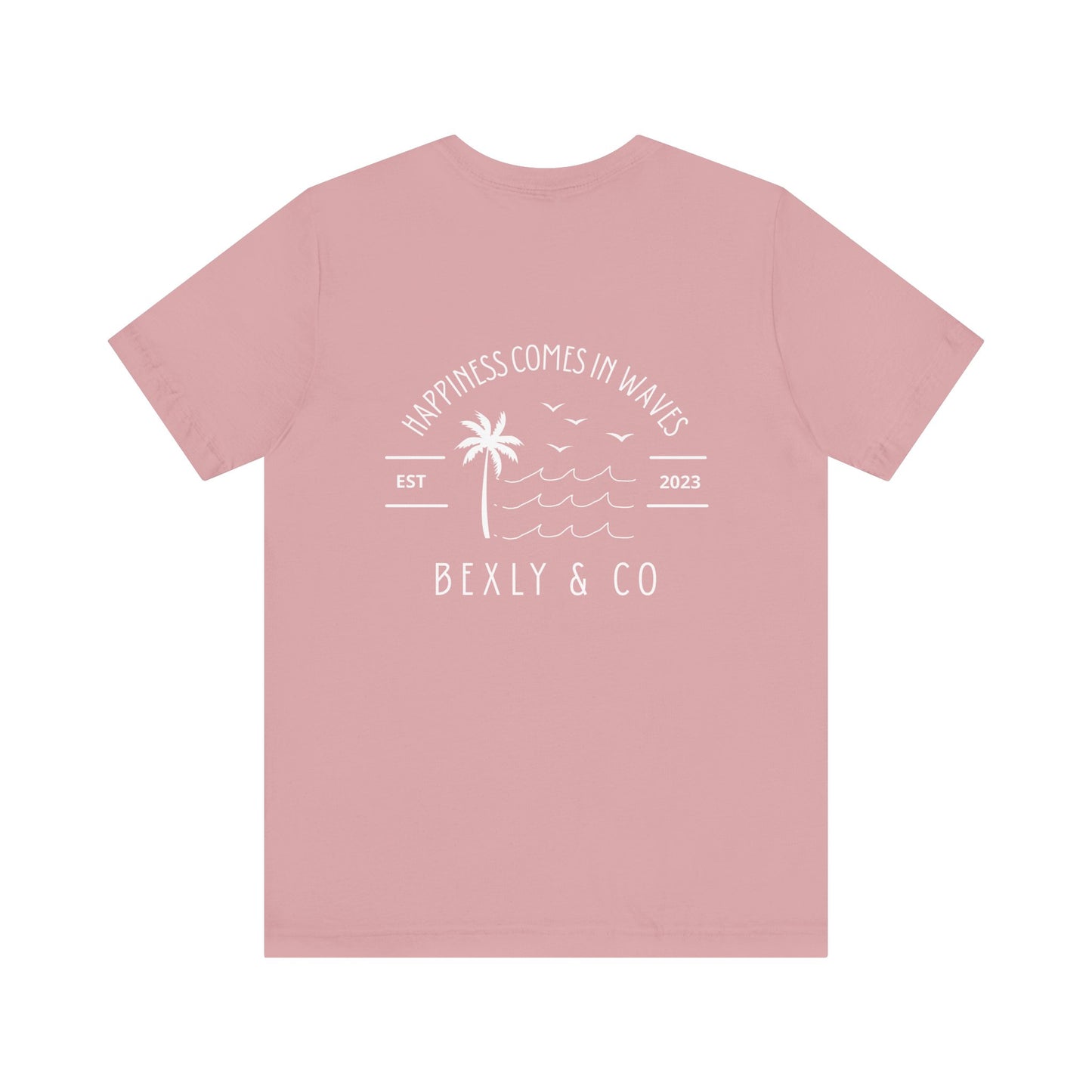 Beach Vibes Unisex Tee, Summer Shirt, Ocean Lover Gift, Casual T-Shirt, Vacation Tee, Beach Day Wear, Happy Days T-Shirt