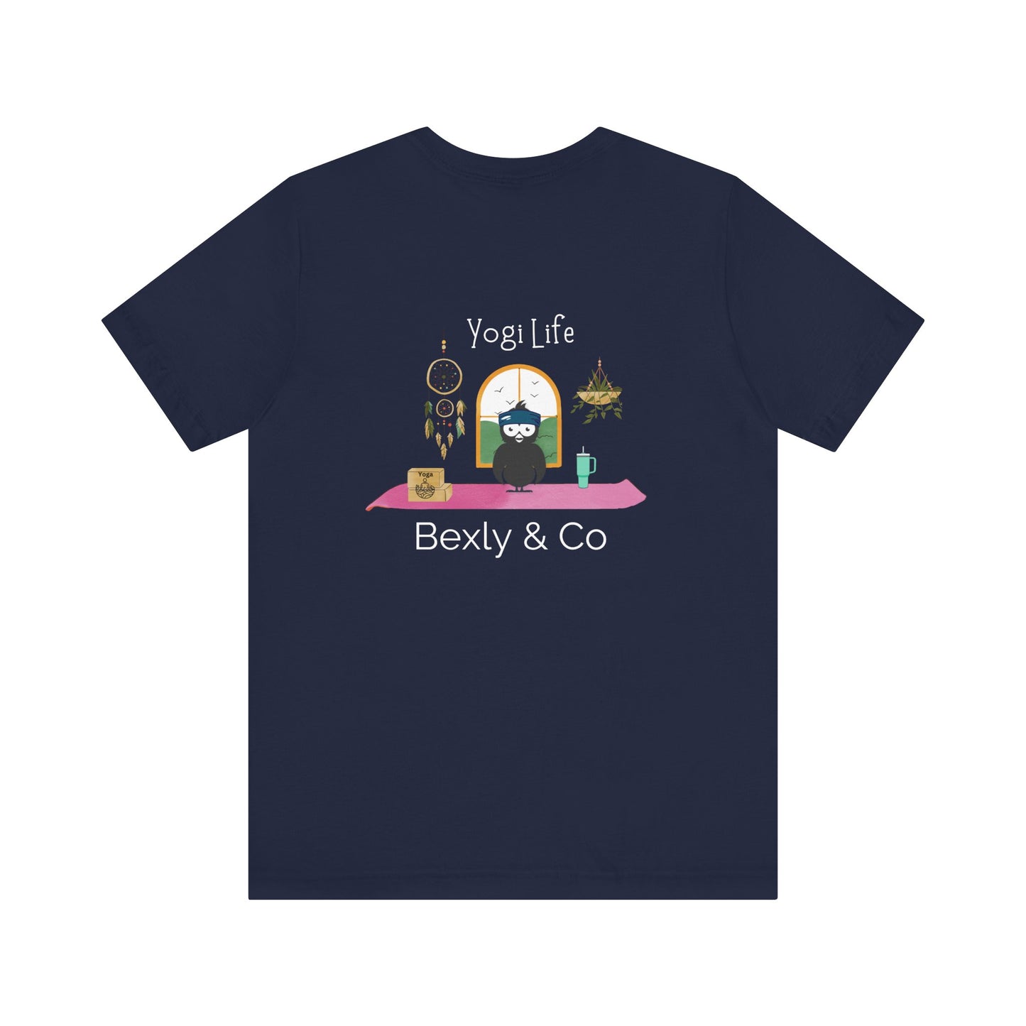 Yogi Life Unisex Tee - Relaxed Fit Tee for Yoga Lovers