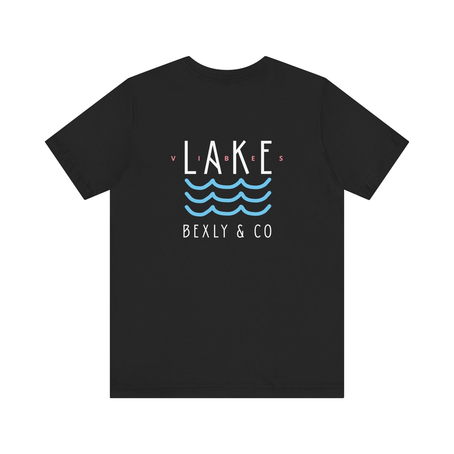 Lake Waves Unisex Tee - Perfect for Lake Days, Casual Outfits, Gifts, Summer Vacations, Coastal Vibes