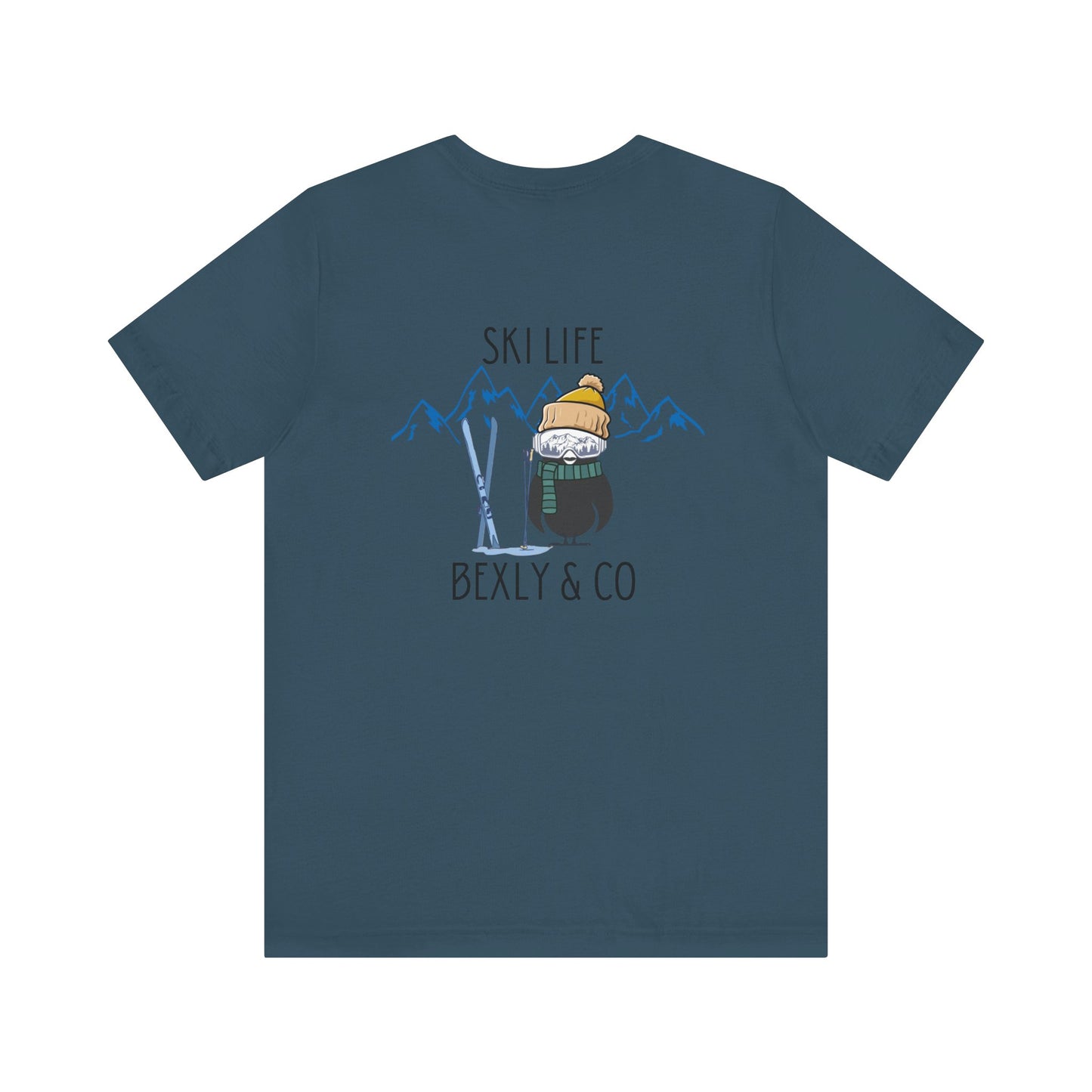 Ski Life Unisex Tee - Perfect for Winter Adventures and Ski Enthusiasts