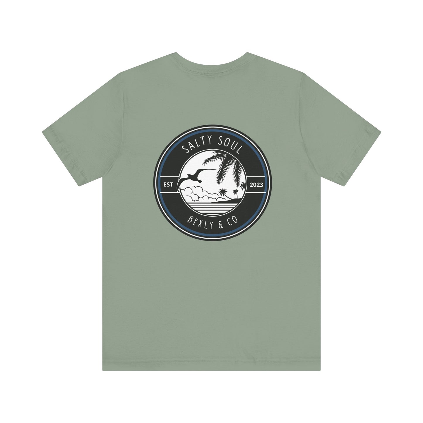 Salty Soul Unisex Tee - Beach Vibes, Summer Casual Wear, Great for Surfing, Gifts for Ocean Lovers, Relaxed Fit