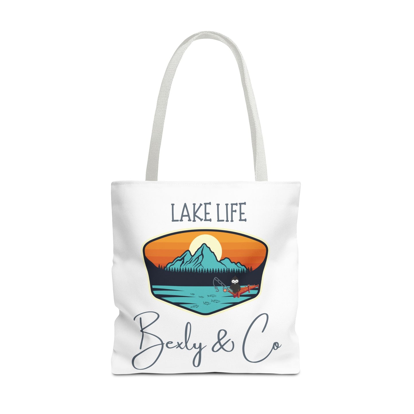 Lake Life Tote Bag - Summer Vibes, Perfect for Outdoor Adventures