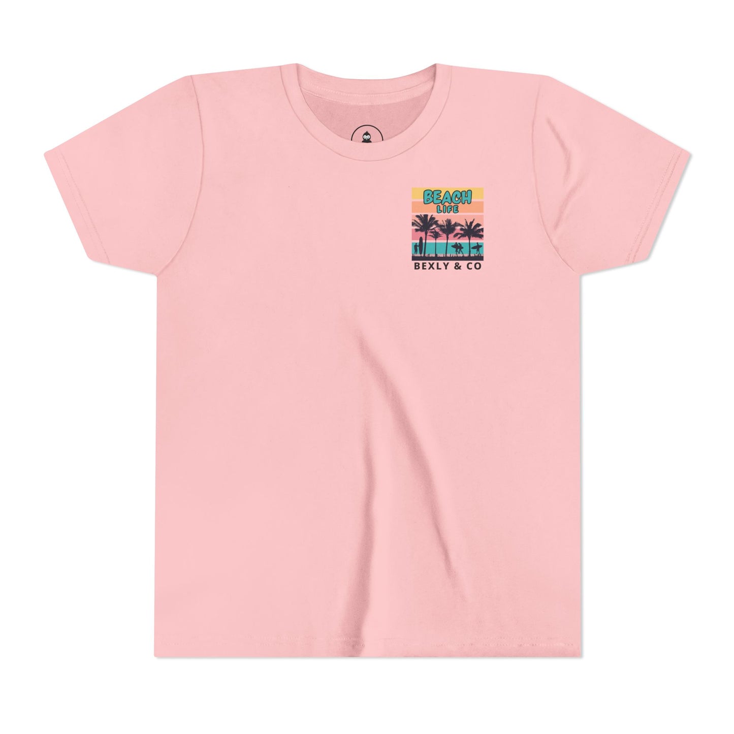 Beach Life Youth Tee, Kids Summer Shirt, Fun Vacation Apparel, Tropical Graphic Tee, Gifts for Young Adventurers