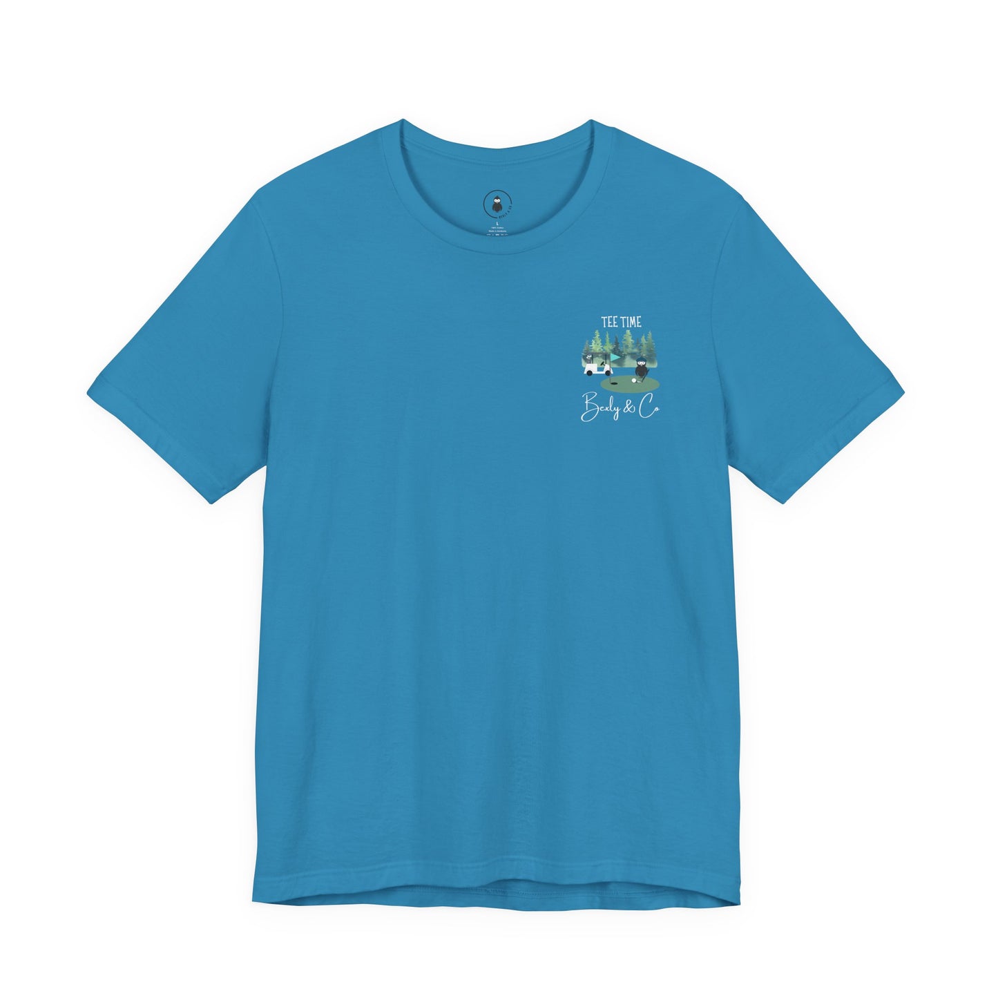 Tee Time Unisex Golf T-Shirt - Perfect for Golf Lovers & Outdoor Enthusiasts