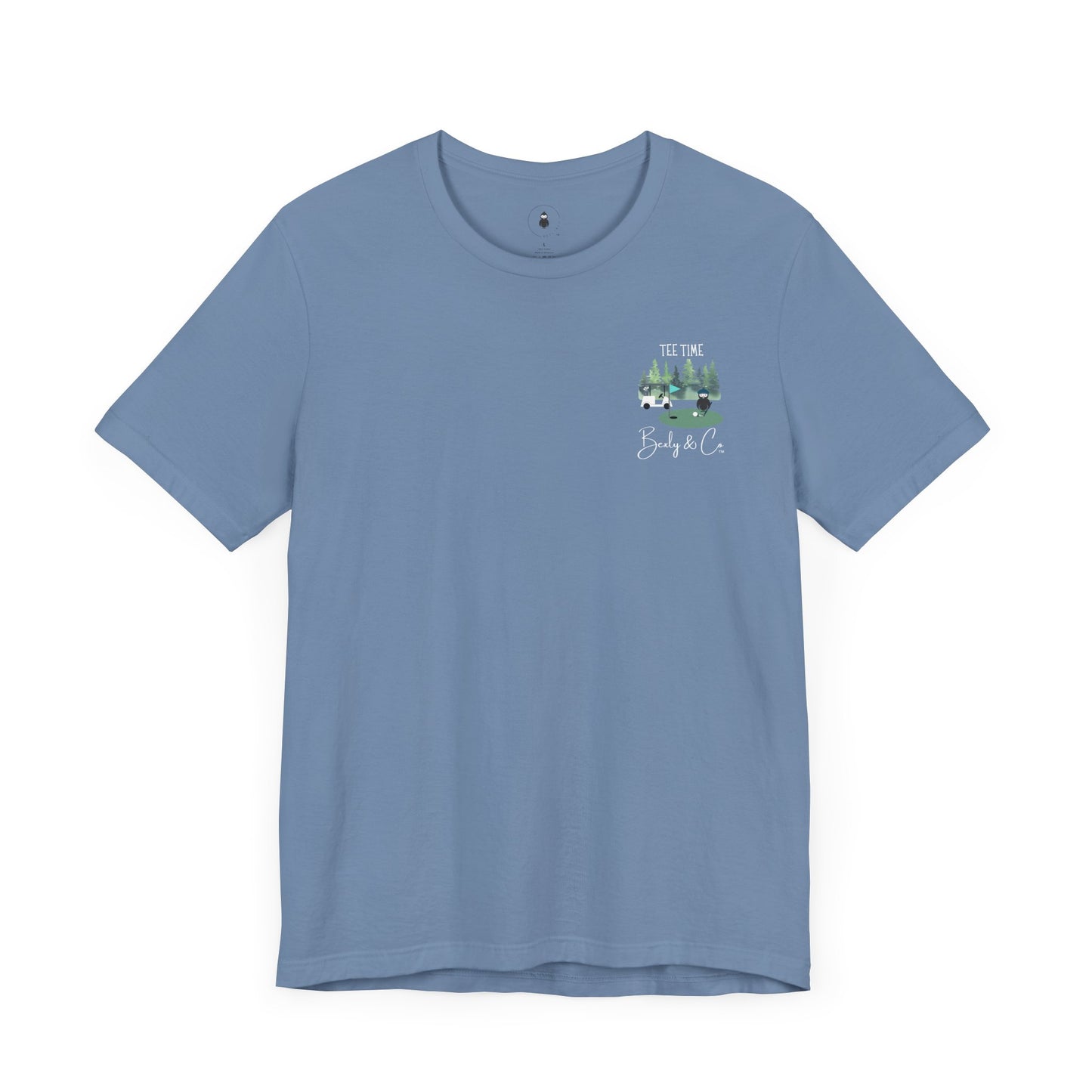 Tee Time Unisex Golf T-Shirt - Perfect for Golf Lovers & Outdoor Enthusiasts