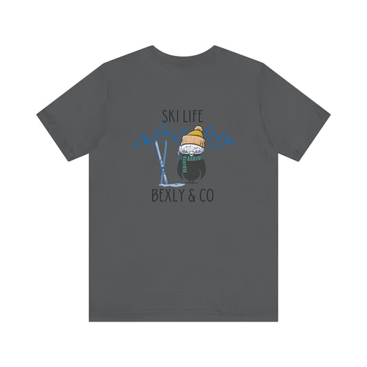 Ski Life Unisex Tee - Perfect for Winter Adventures and Ski Enthusiasts