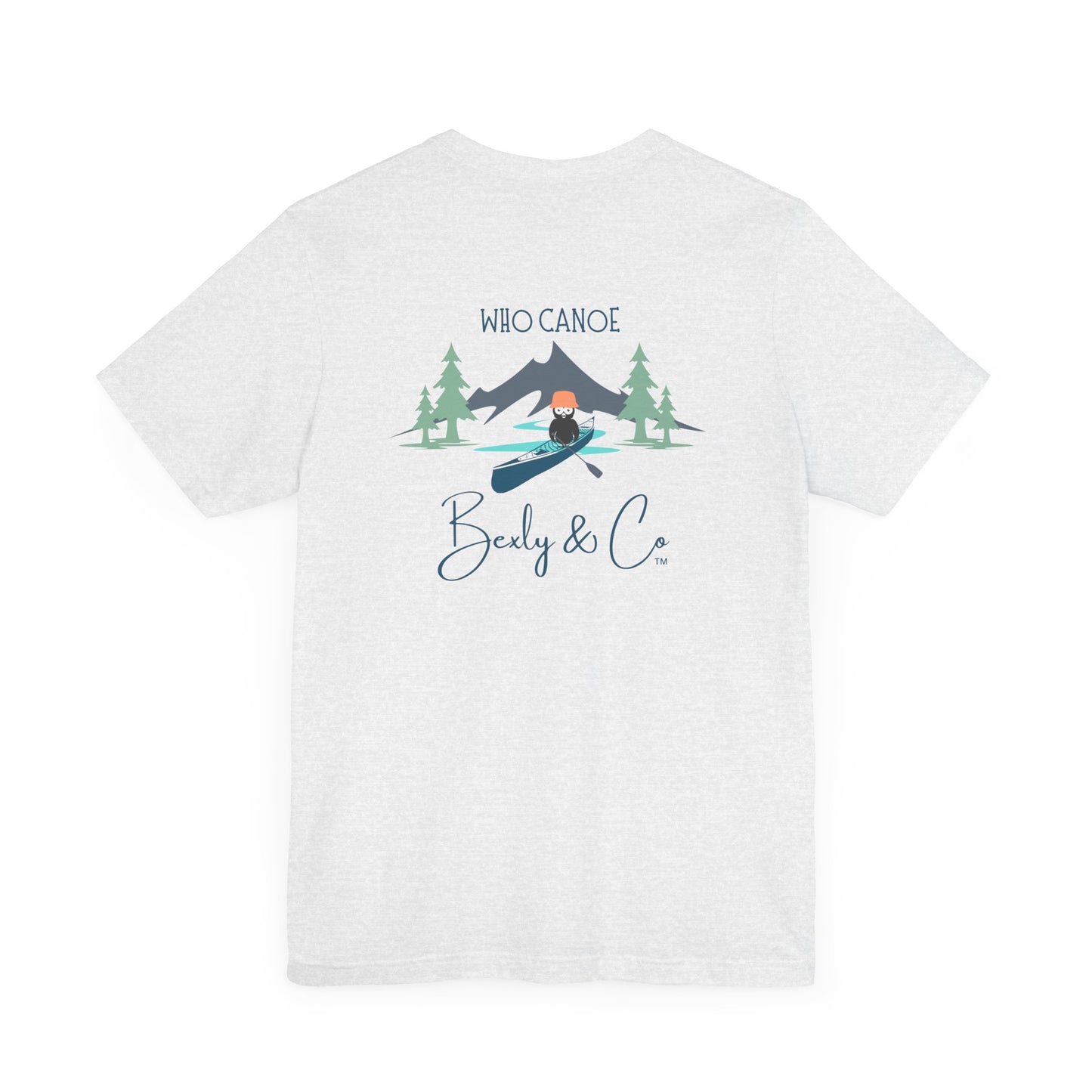 Who Canoe Unisex Tee - Perfect for Adventure Lovers & Outdoor Enthusiasts