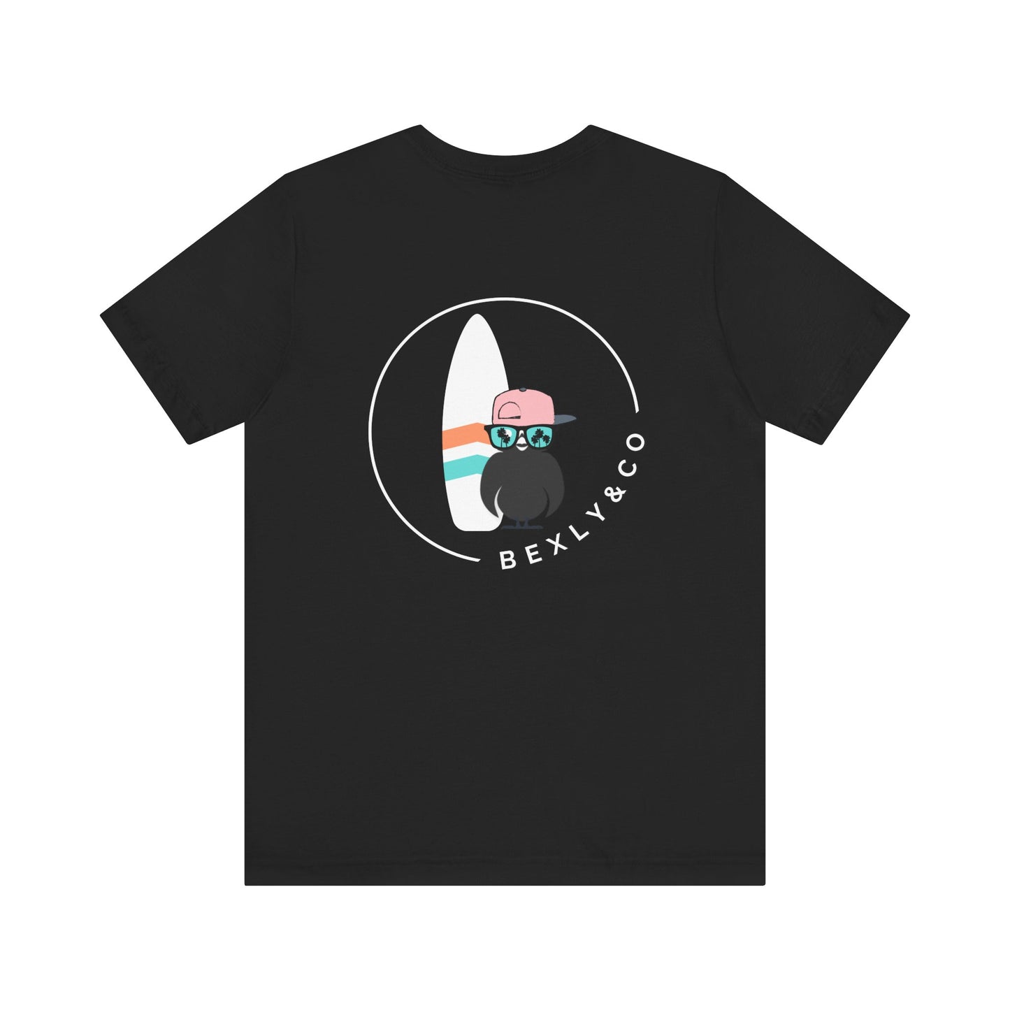 Unisex Stylish Tee- Surfer White Board
