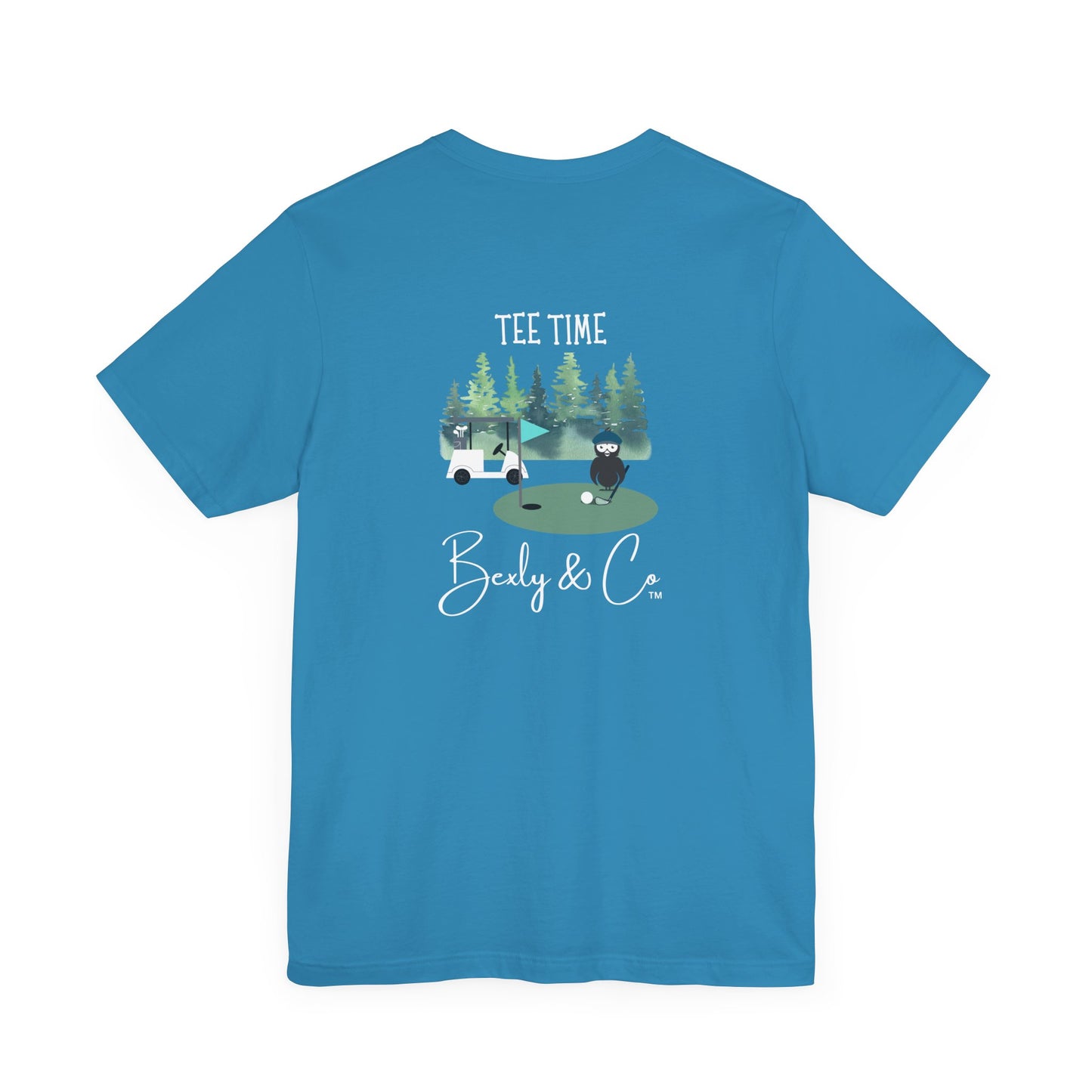 Tee Time Unisex Golf T-Shirt - Perfect for Golf Lovers & Outdoor Enthusiasts
