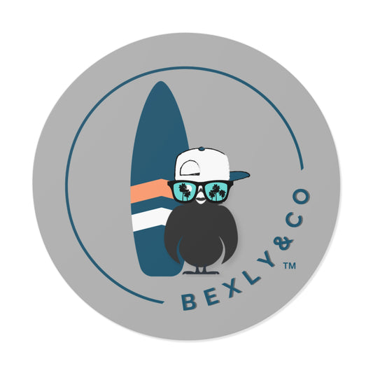 Cool Surfing Vinyl Stickers - Fun Beach Vibes for Any Occasion