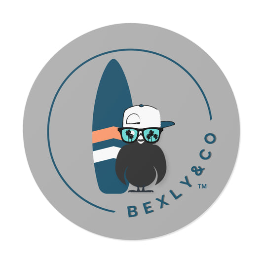 Cool Surfing Vinyl Stickers - Fun Beach Vibes for Any Occasion
