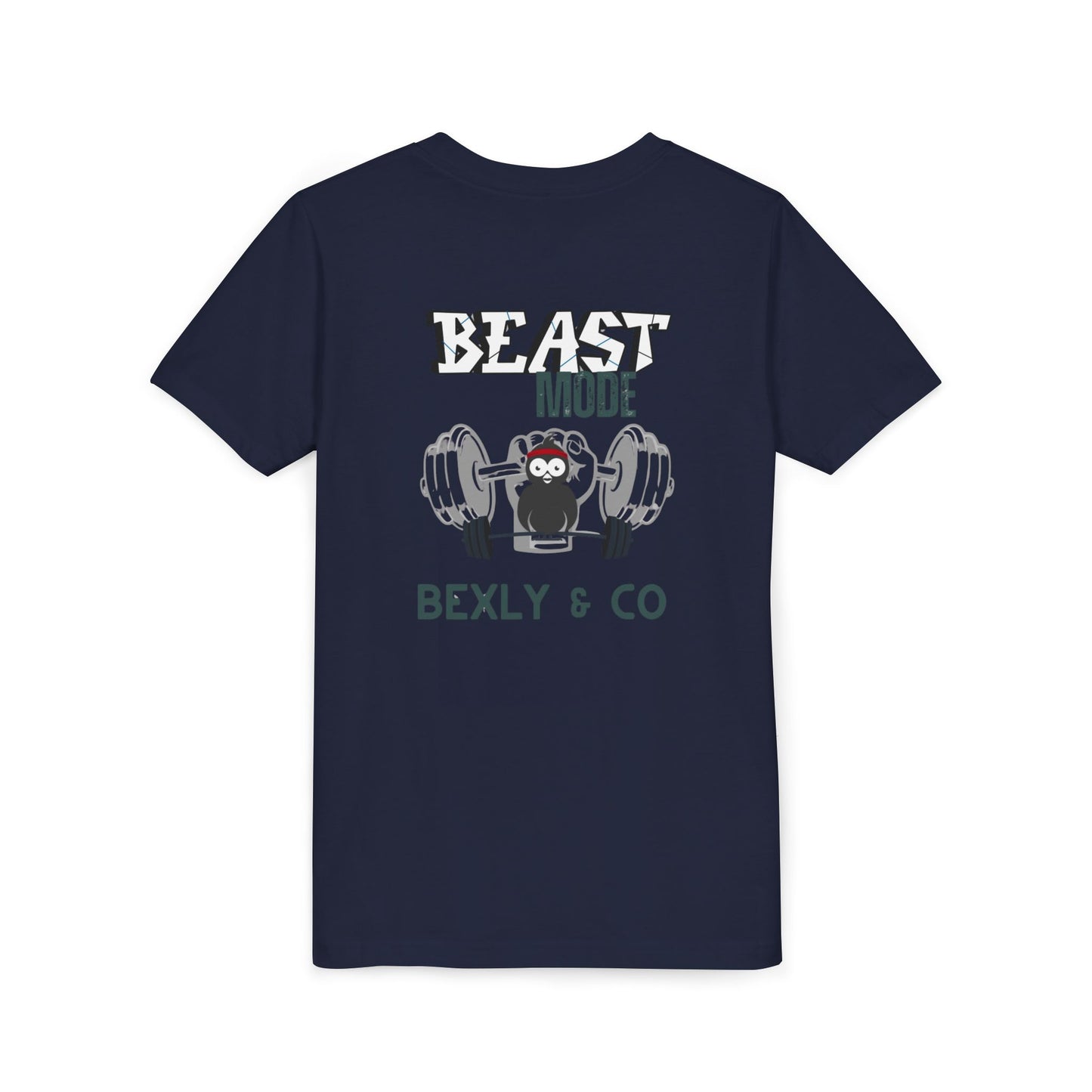Beast Mode Youth Short Sleeve Tee | Fun & Active Kids Shirt for Fitness Lovers