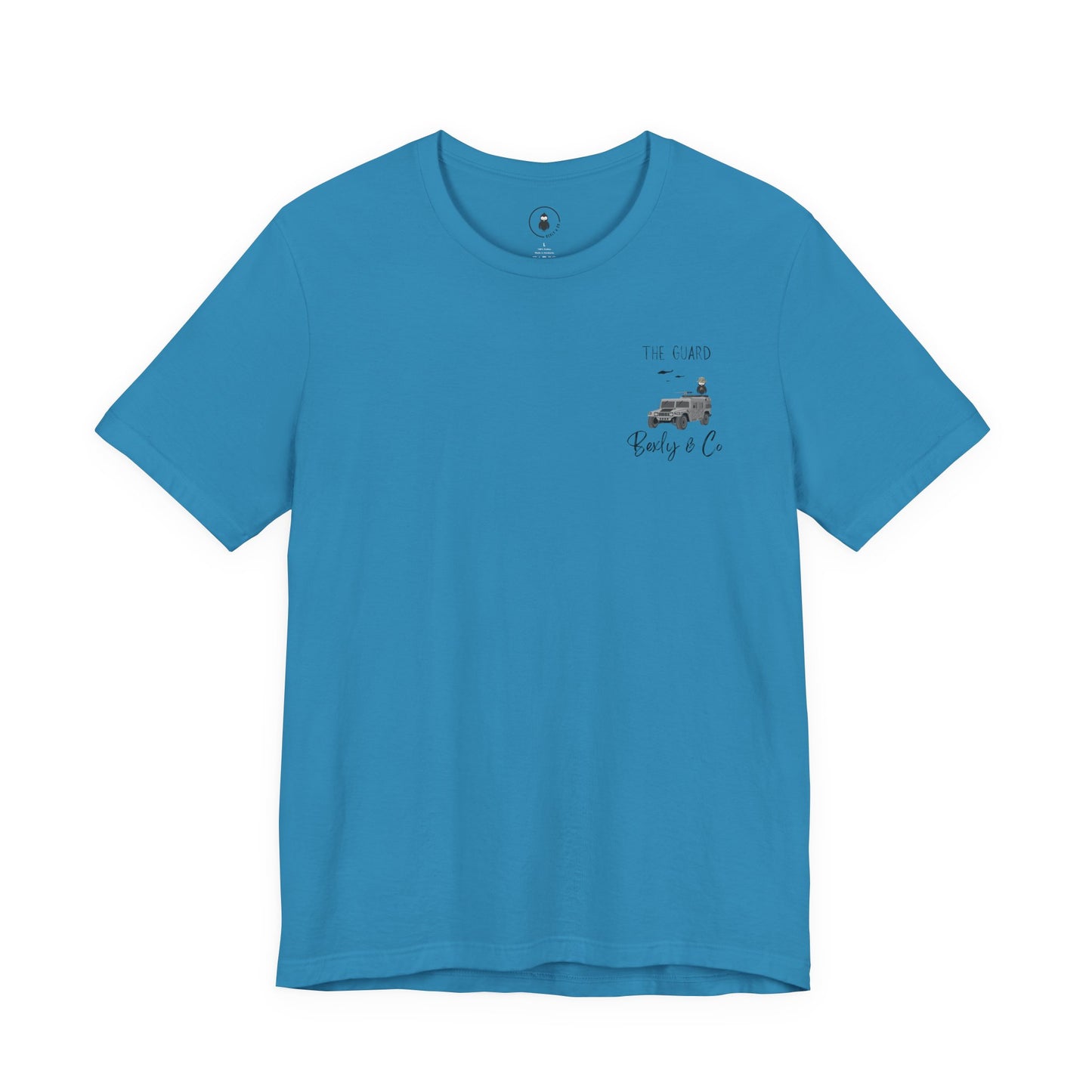 Unisex Short Sleeve Tee - The Guard Design for Adventure Lovers