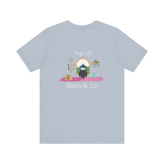 Yogi Life Unisex Tee - Relaxed Fit Tee for Yoga Lovers