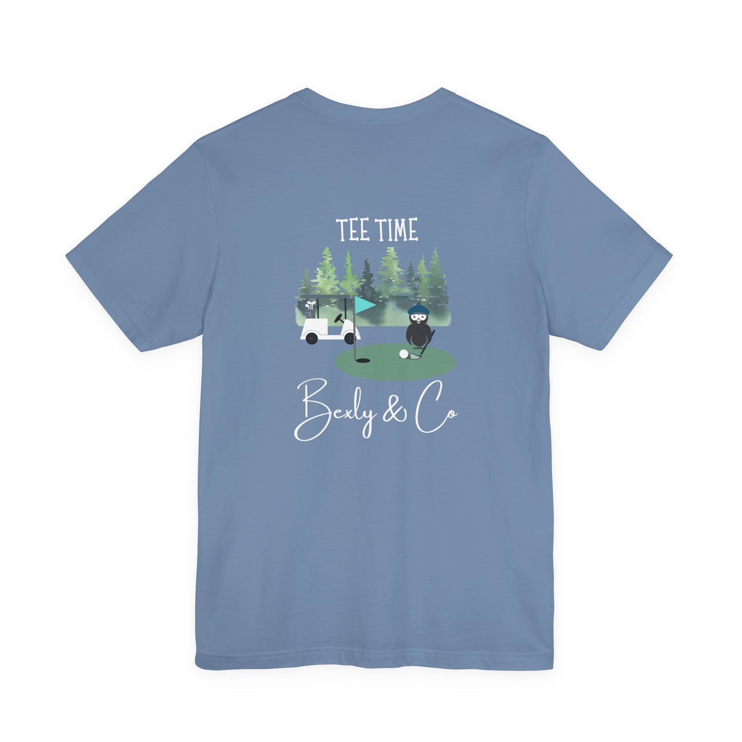 Tee Time Unisex Golf T-Shirt - Perfect for Golf Lovers & Outdoor Enthusiasts