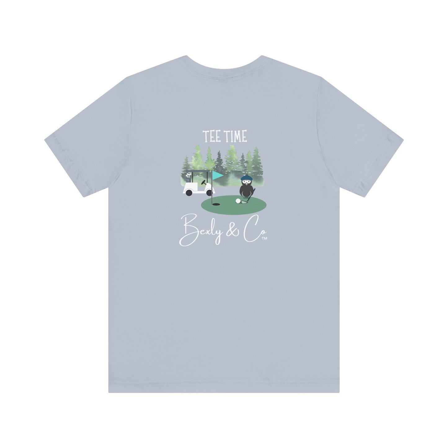Tee Time Unisex Golf T-Shirt - Perfect for Golf Lovers & Outdoor Enthusiasts