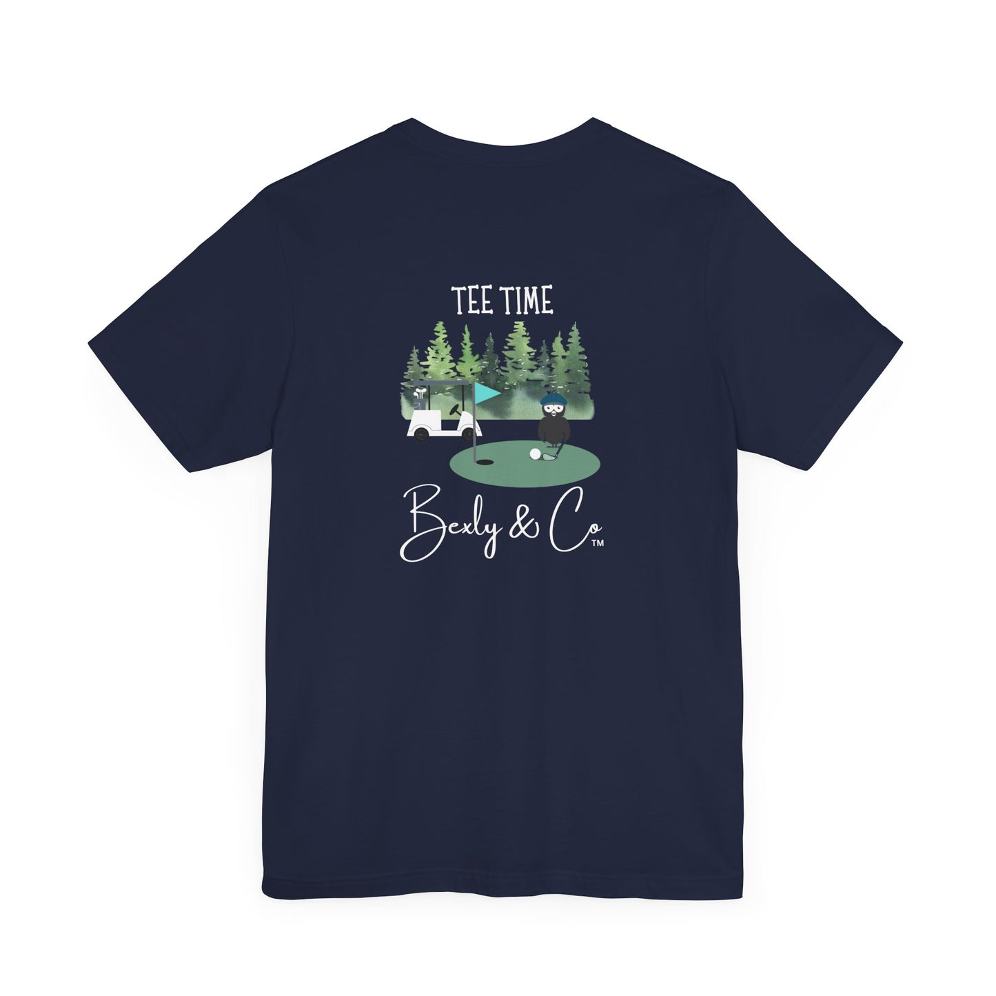 Tee Time Unisex Golf T-Shirt - Perfect for Golf Lovers & Outdoor Enthusiasts