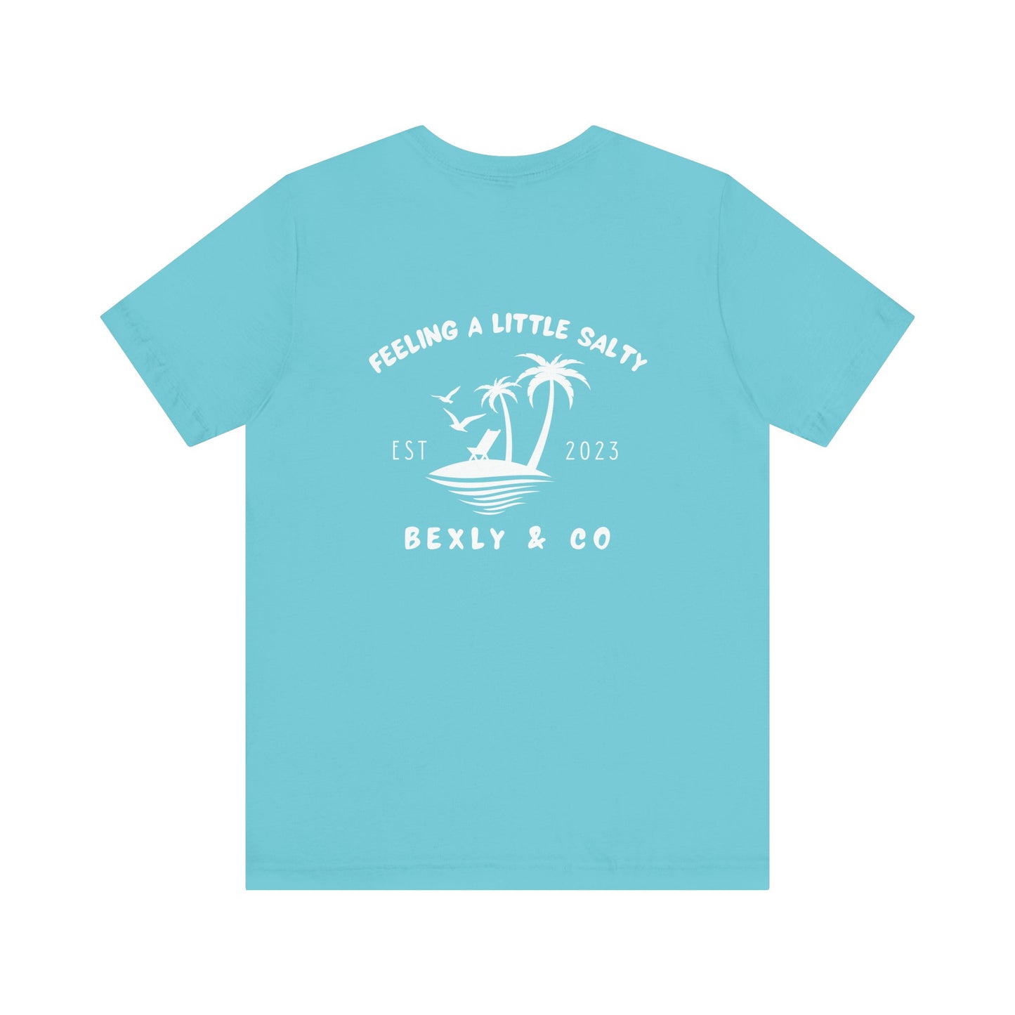 Unisex Short Sleeve Tee - "Feeling A Little Salty" Tropical Graphic Shirt, Beach Vibes, Casual Summer Wear, Gift for Beach [...]