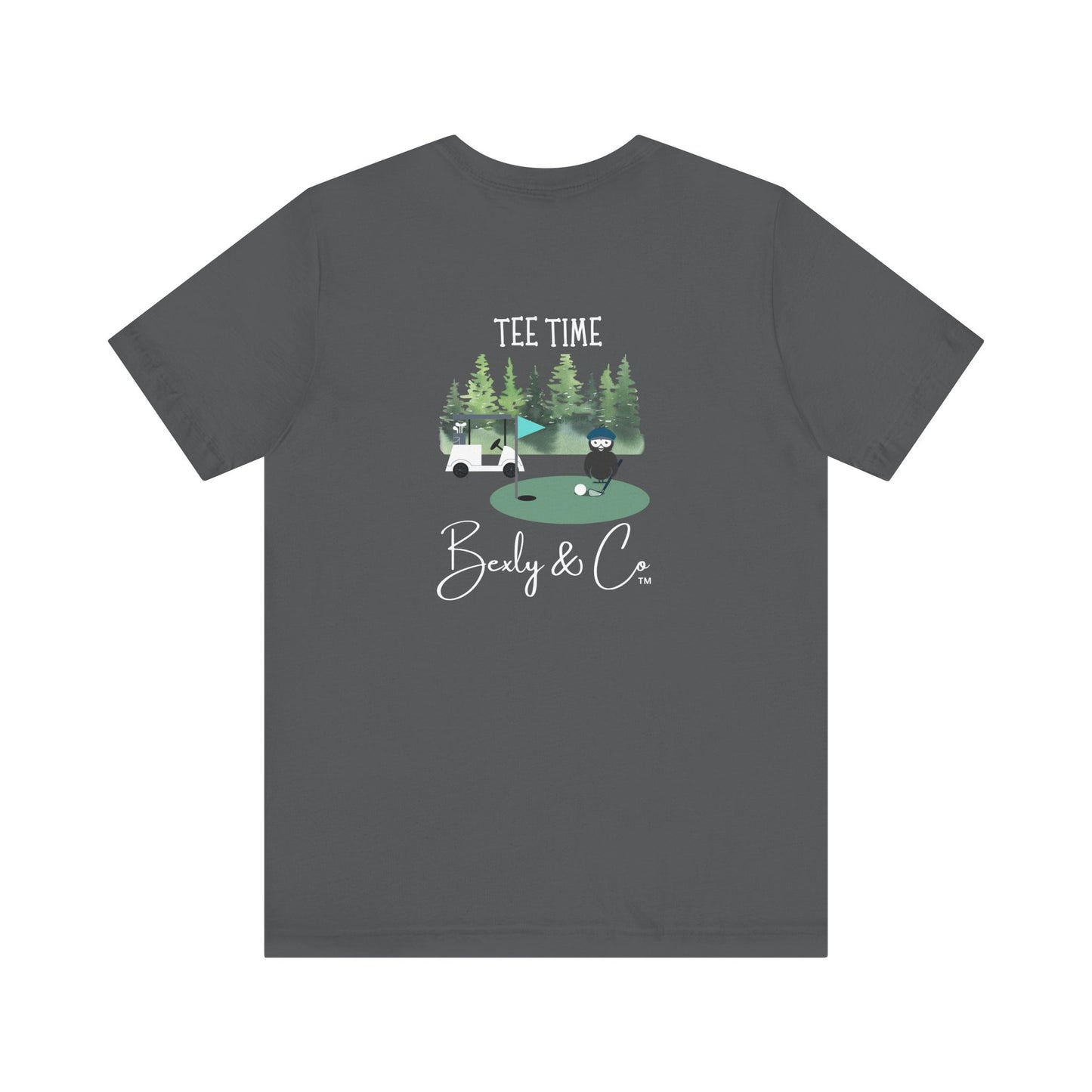 Tee Time Unisex Golf T-Shirt - Perfect for Golf Lovers & Outdoor Enthusiasts