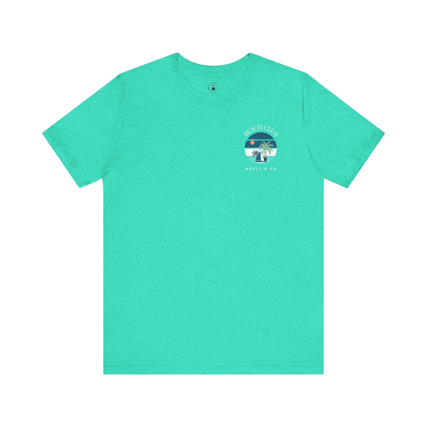 Beach Club Graphic Tee | Summer Vibe T-Shirt, Unisex Casual Wear, Perfect for Beach Days, Gift for Vacation Lovers, Palm Tree Design