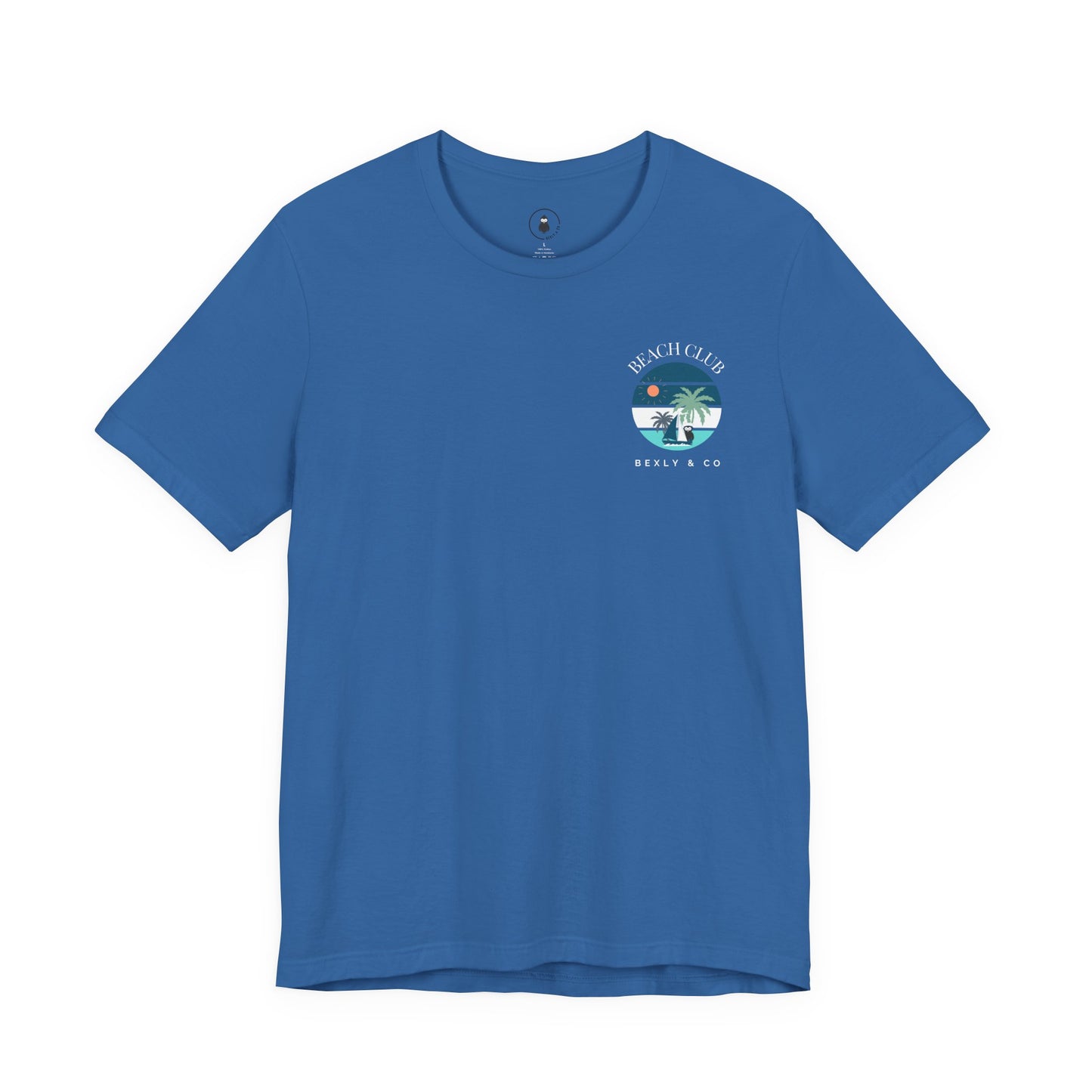 Beach Club Graphic Tee | Summer Vibe T-Shirt, Unisex Casual Wear, Perfect for Beach Days, Gift for Vacation Lovers, Palm Tree Design