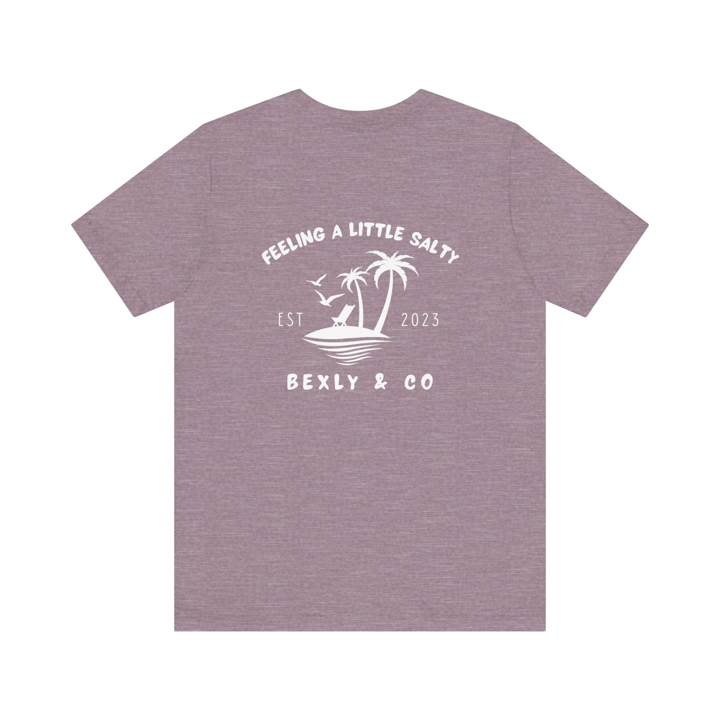 Unisex Short Sleeve Tee - "Feeling A Little Salty" Tropical Graphic Shirt, Beach Vibes, Casual Summer Wear, Gift for Beach [...]